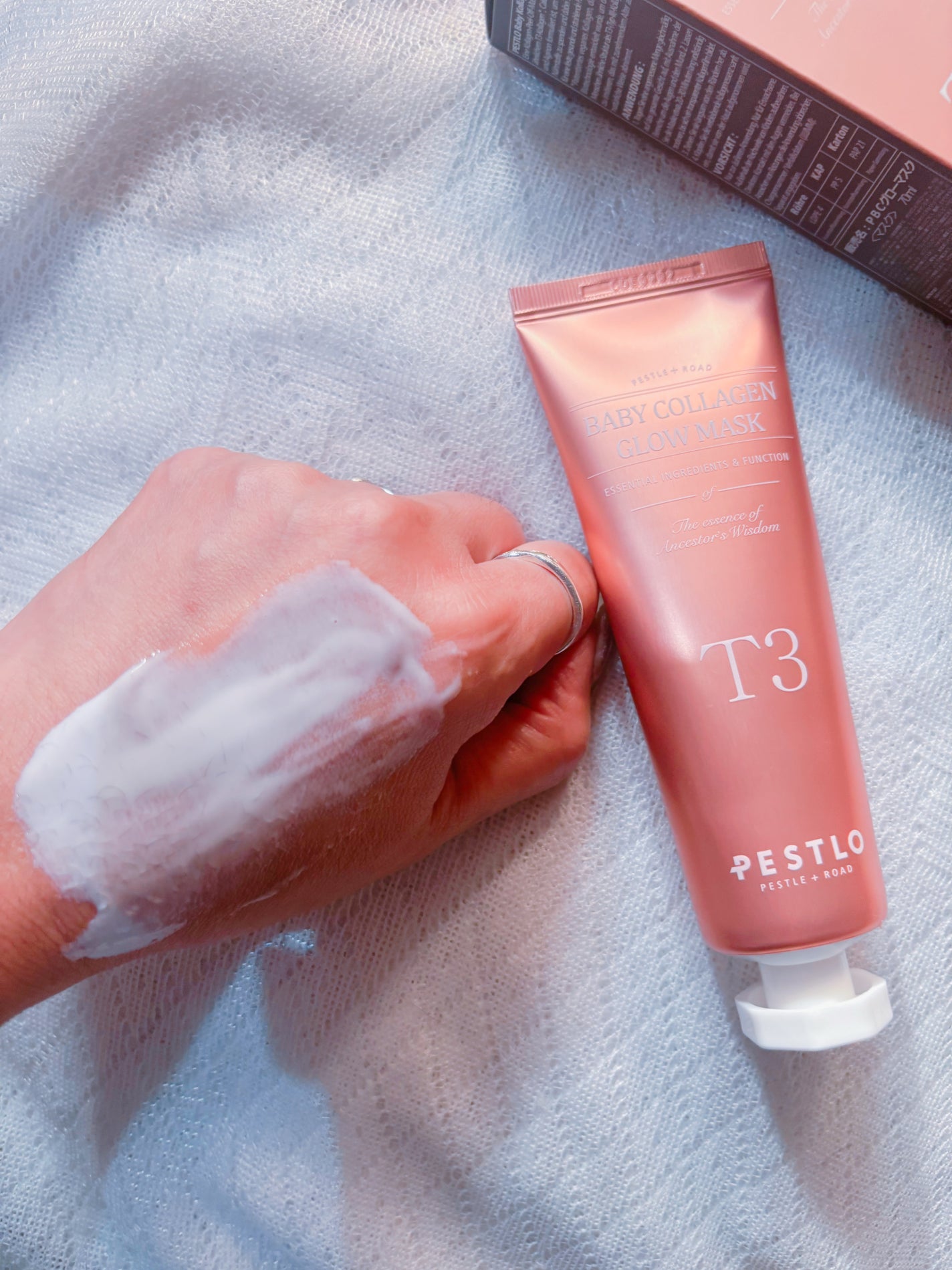 BABY COLLAGEN GLOW MASK/PESTLO/シートマスク・パックを使ったクチコミ(2枚目)