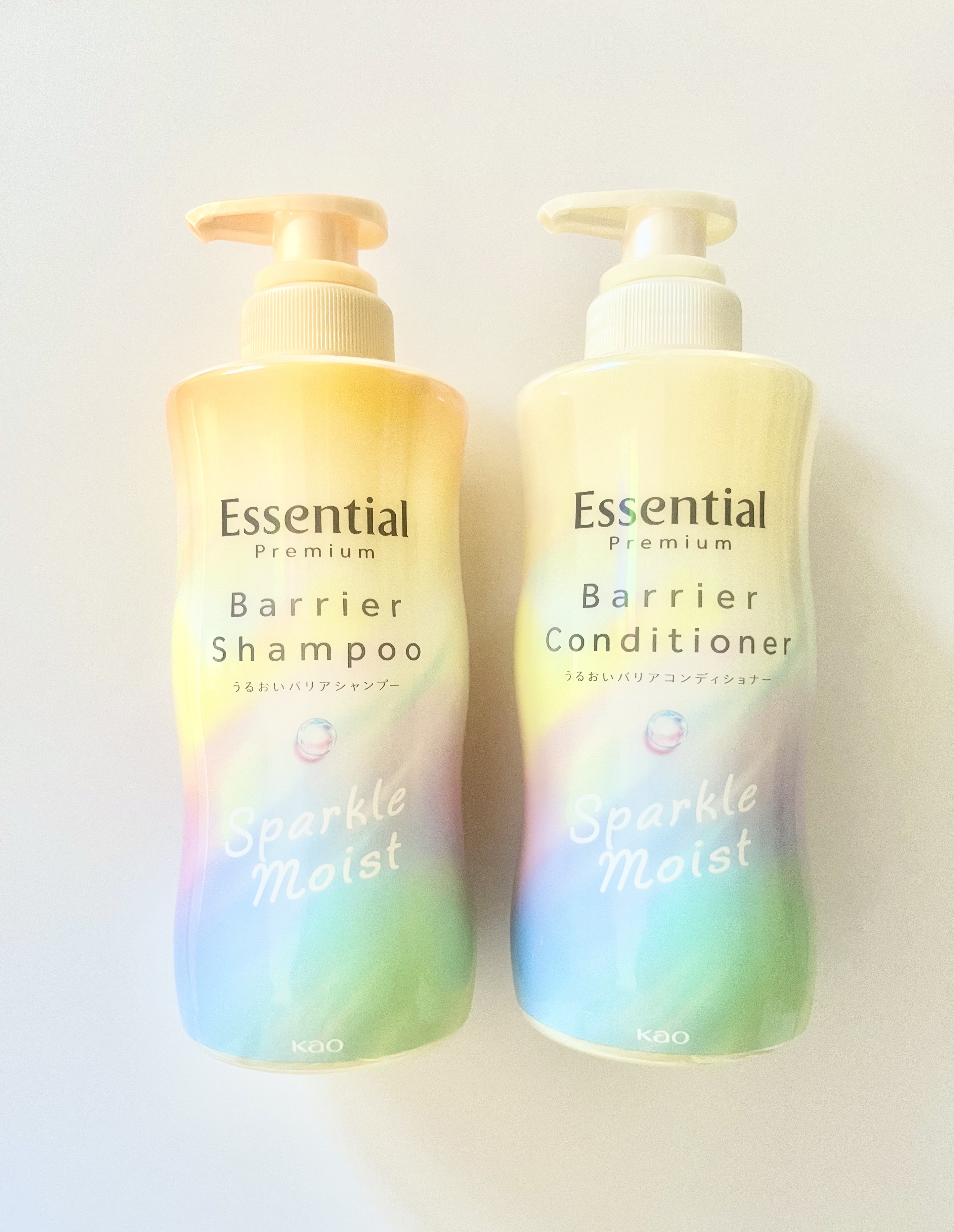 エッセンシャルプレミアム バリアシャンプー・コンディショナー スパークルモイスト/エッセンシャル/市販シャンプーを使ったクチコミ（1枚目）