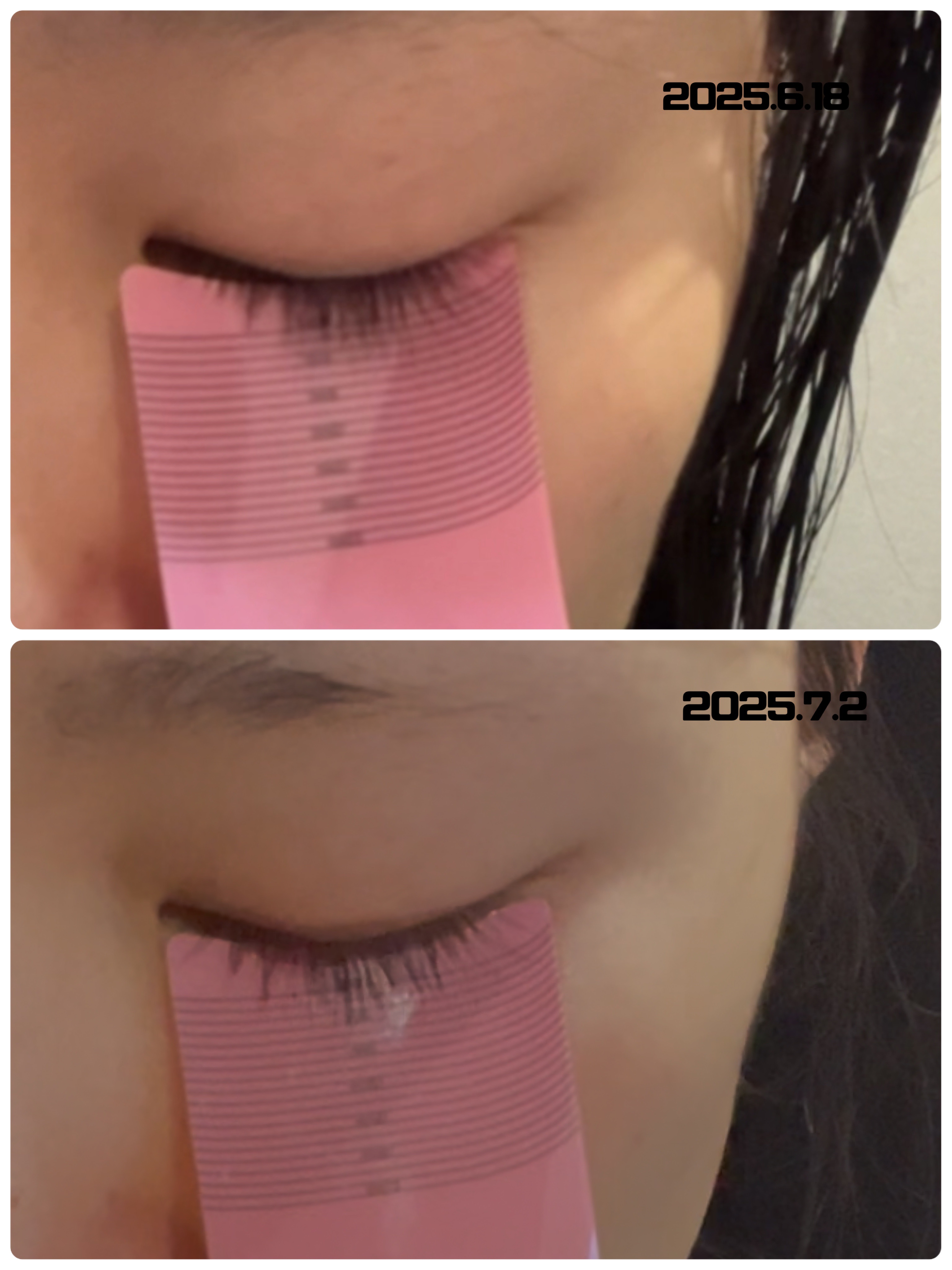 アイラッシュセラム100EX/COSNORI/まつげ美容液を使ったクチコミ（2枚目）