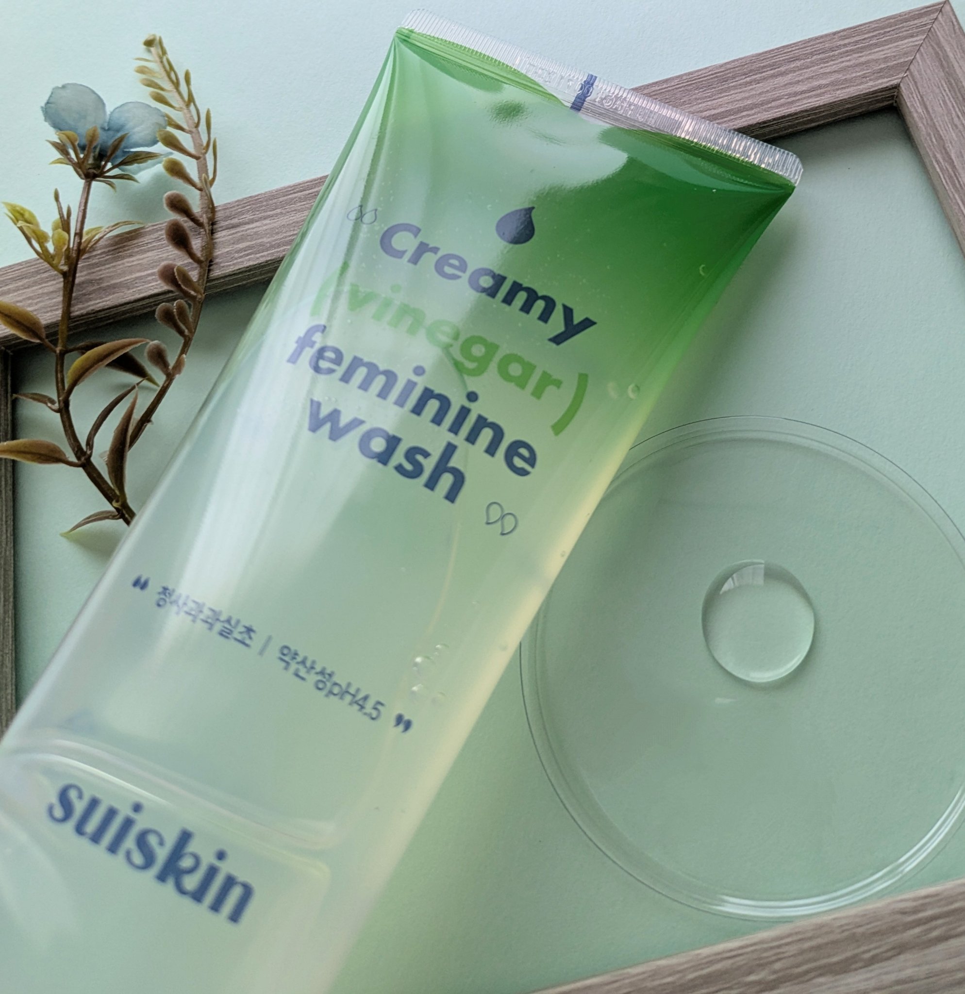 クリーミービネガーフェミニンウォッシュ/suiskin/ボディソープを使ったクチコミ（2枚目）
