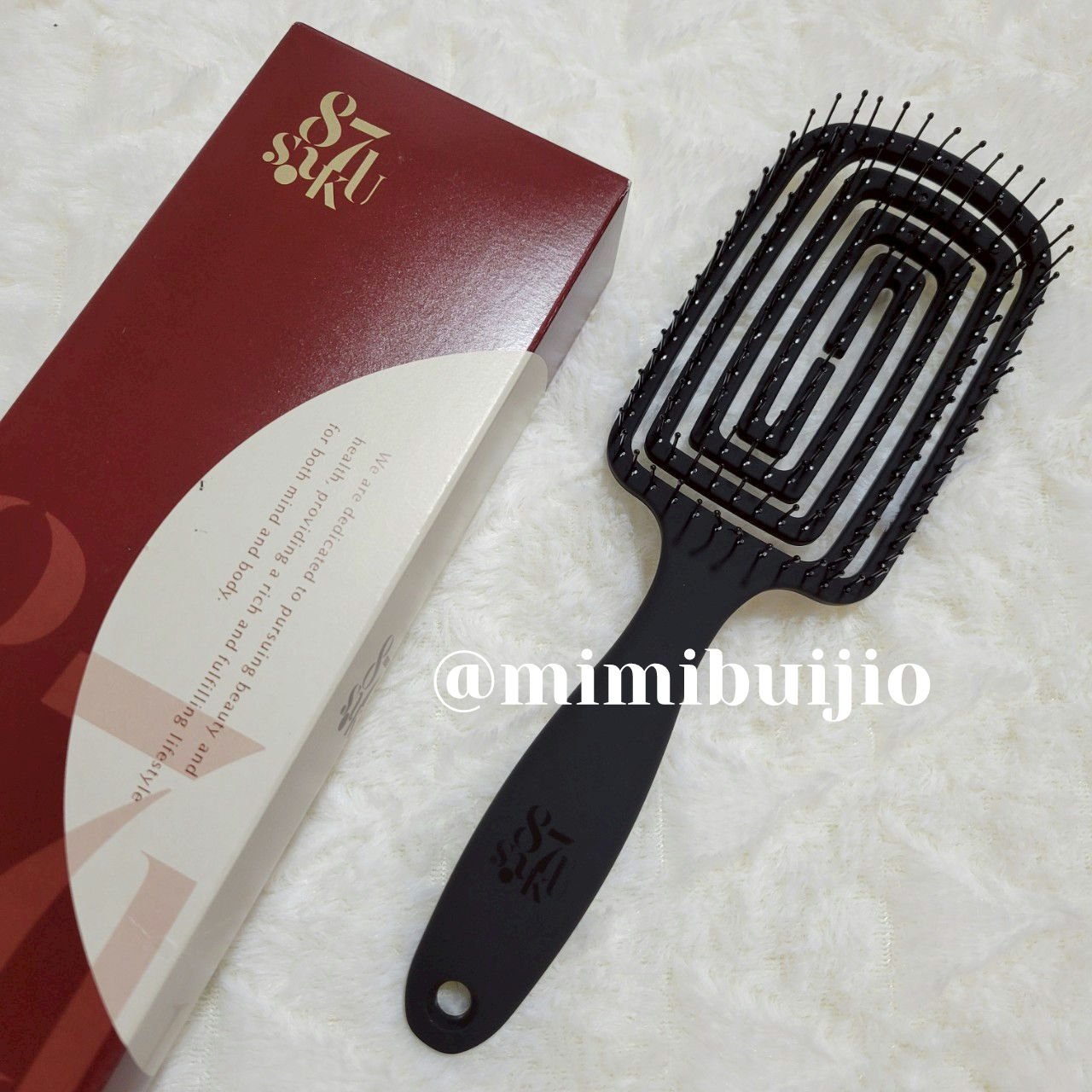 87saku ハナサク 速乾ブラシ/87saku/ヘアブラシを使ったクチコミ（3枚目）