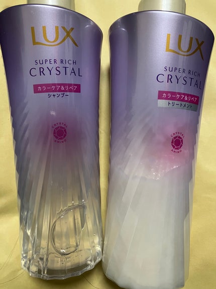 スーパーリッチクリスタル カラーケア&リペア シャンプー/トリートメント トリートメント/LUX/シャンプー・コンディショナーの画像