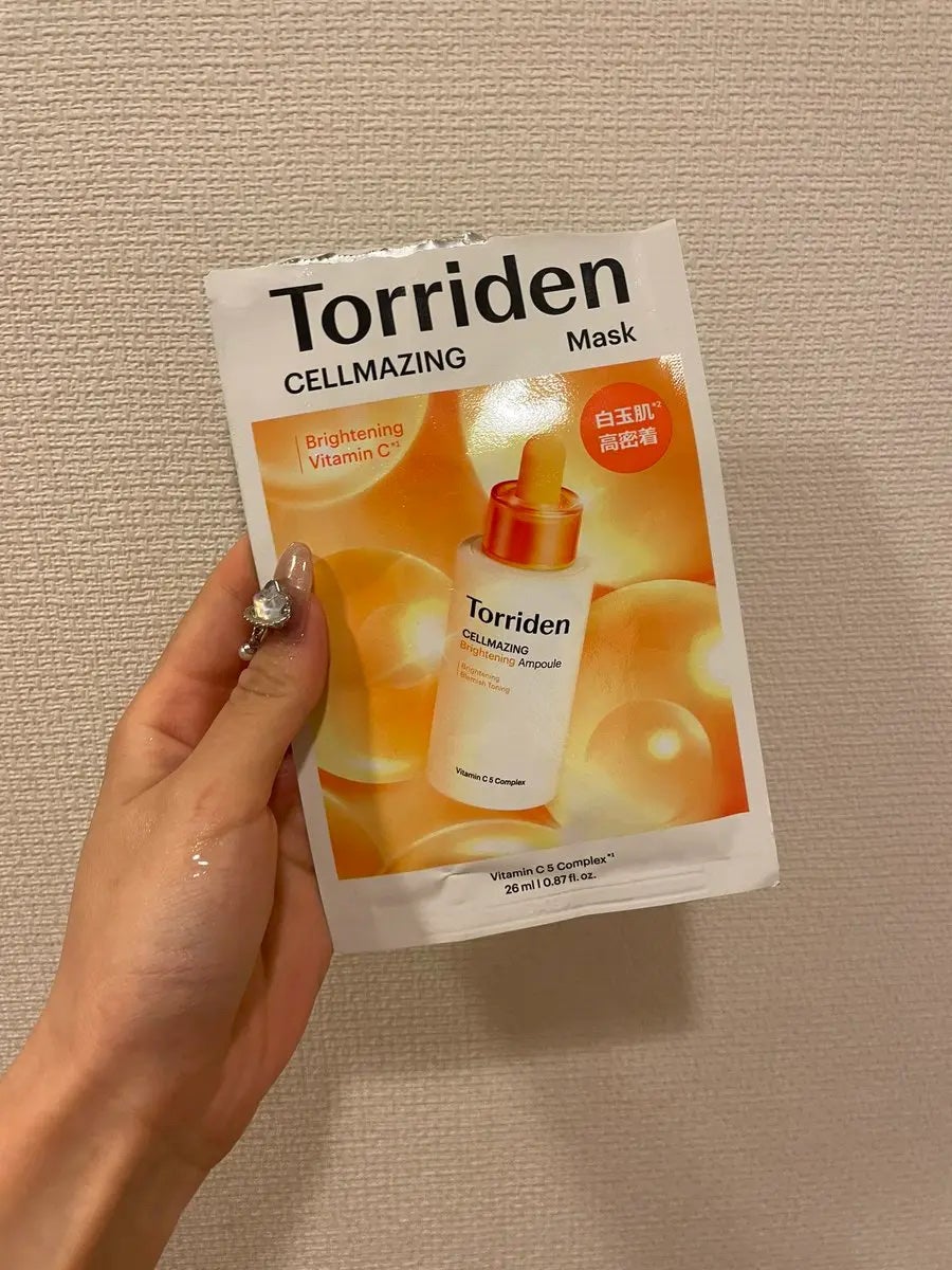 セルメイジング ビタC ブライトニングマスク/Torriden/シートマスク・パックを使ったクチコミ(1枚目)