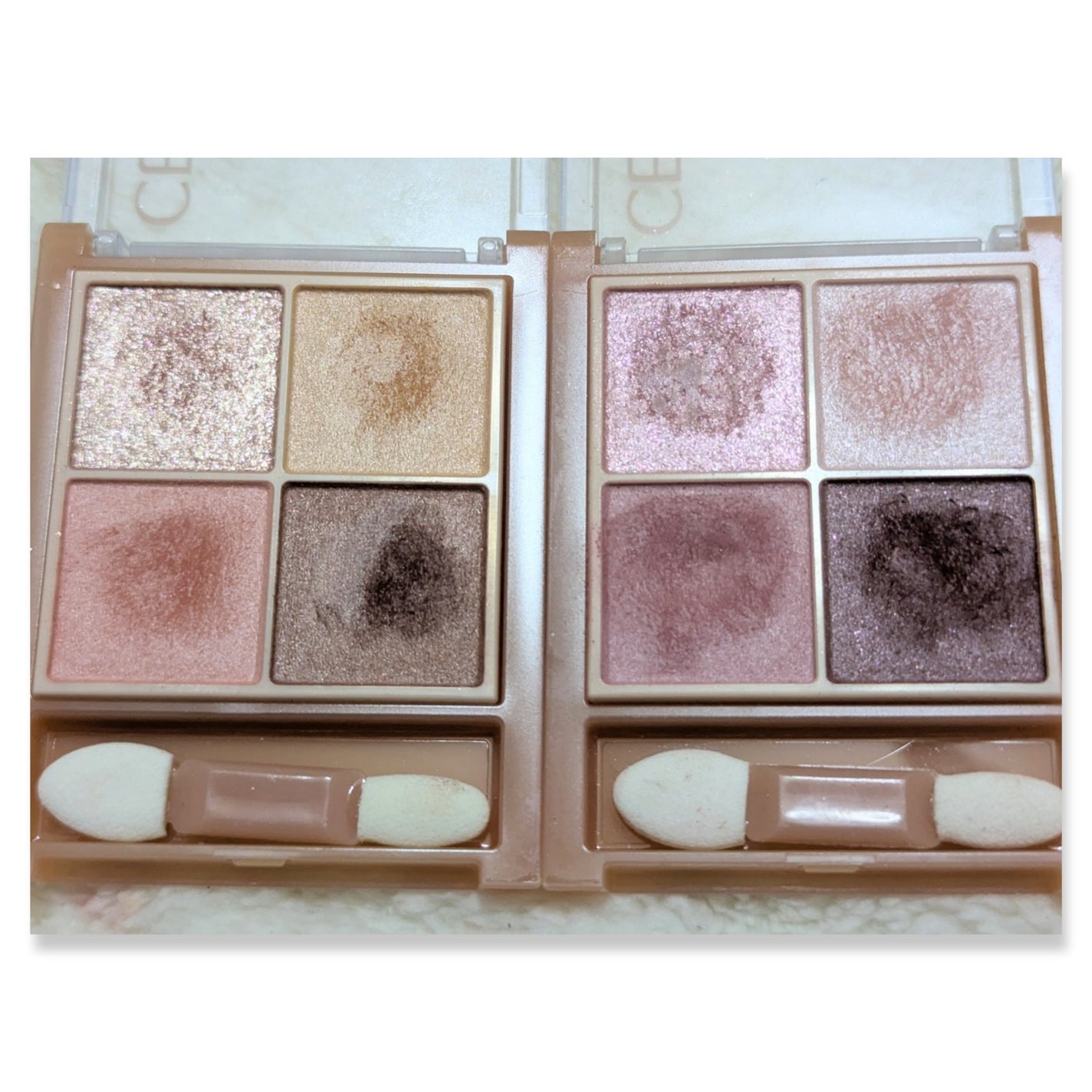 ベージュトーンアイシャドウ/CEZANNE/アイシャドウパレットを使ったクチコミ(3枚目)