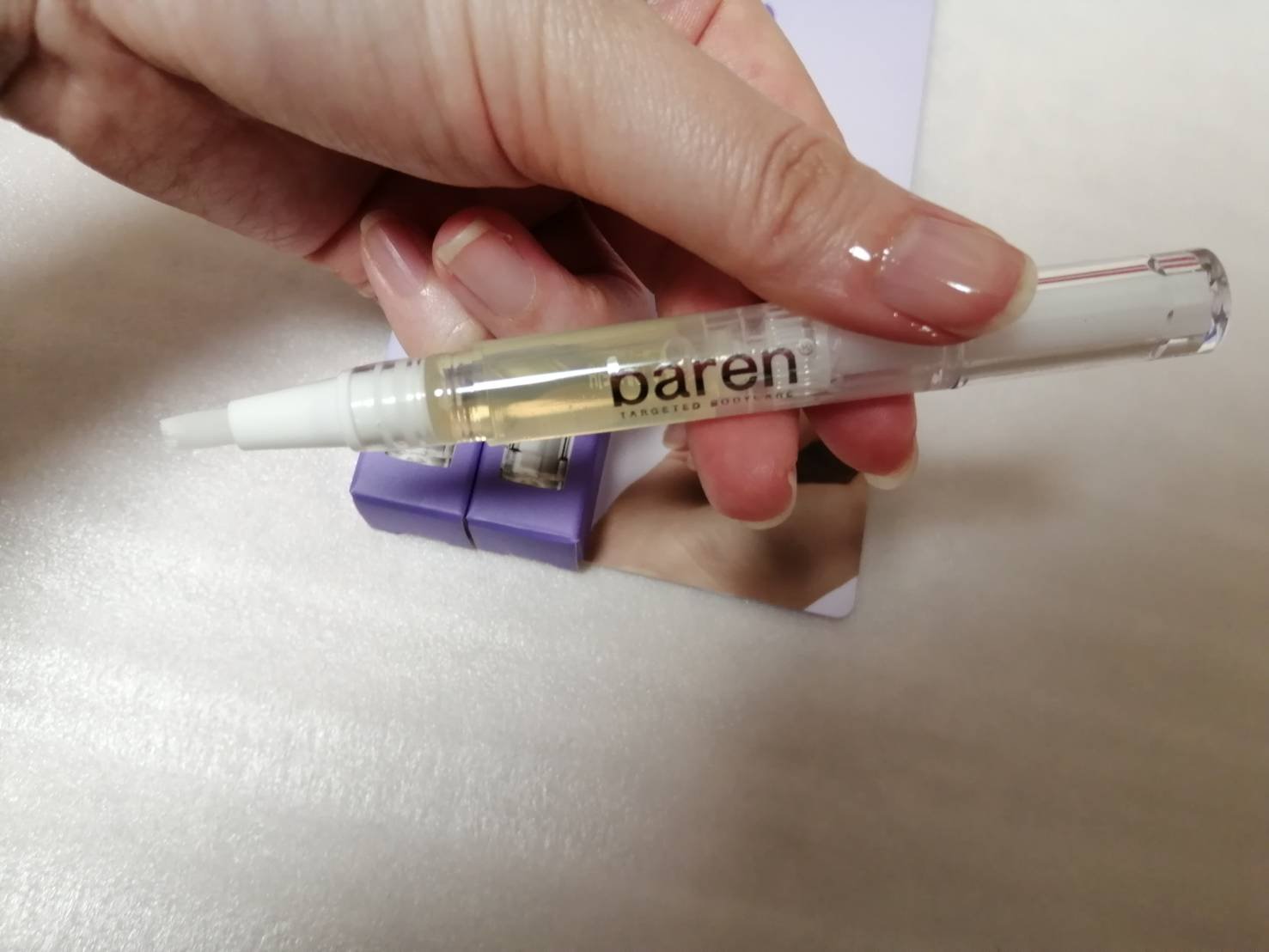 ネイル＆キューティクルケアエッセンスオイルペン/BAREN/ネイルオイル・トリートメントを使ったクチコミ（3枚目）