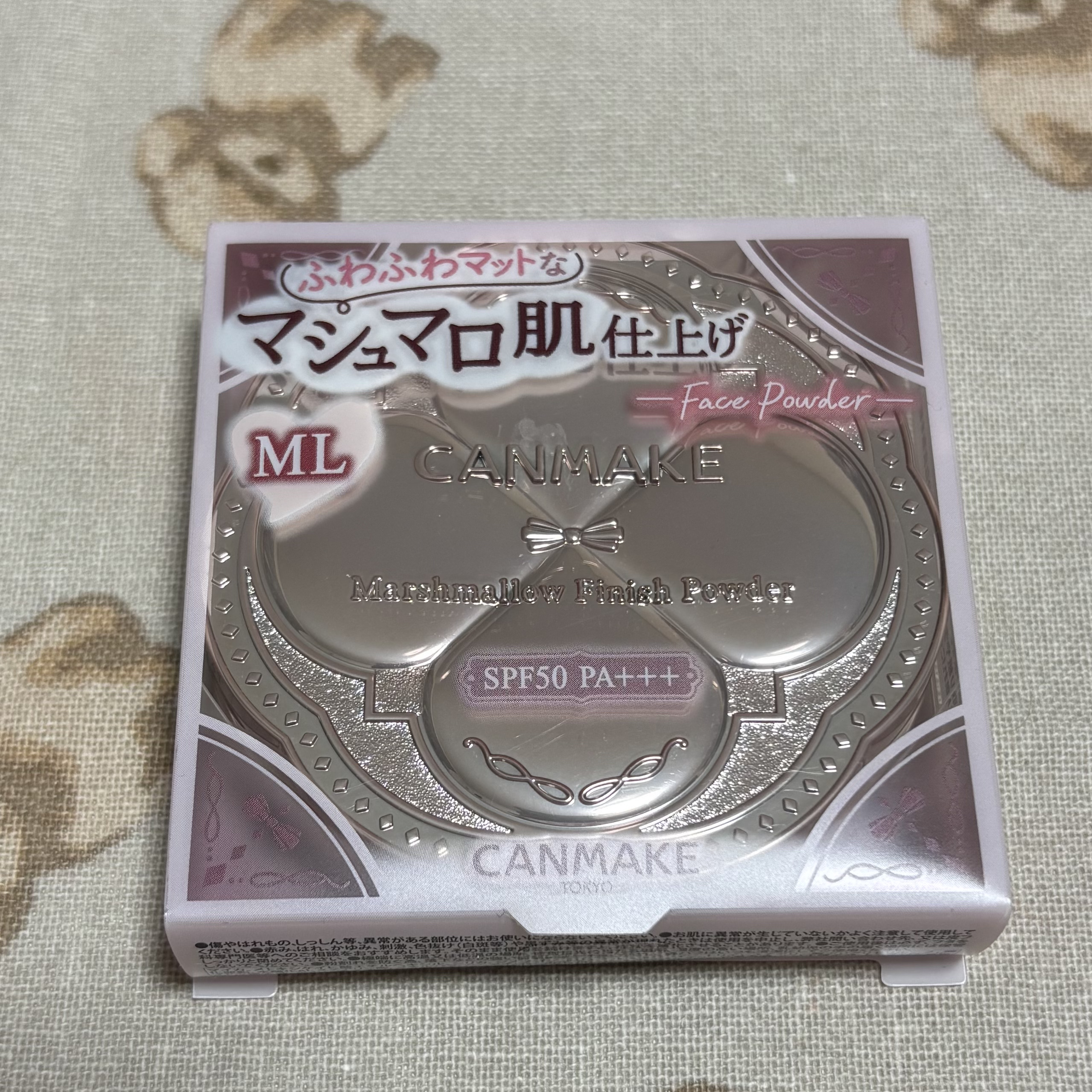 マシュマロフィニッシュパウダー/キャンメイク/プレストパウダーを使ったクチコミ（3枚目）