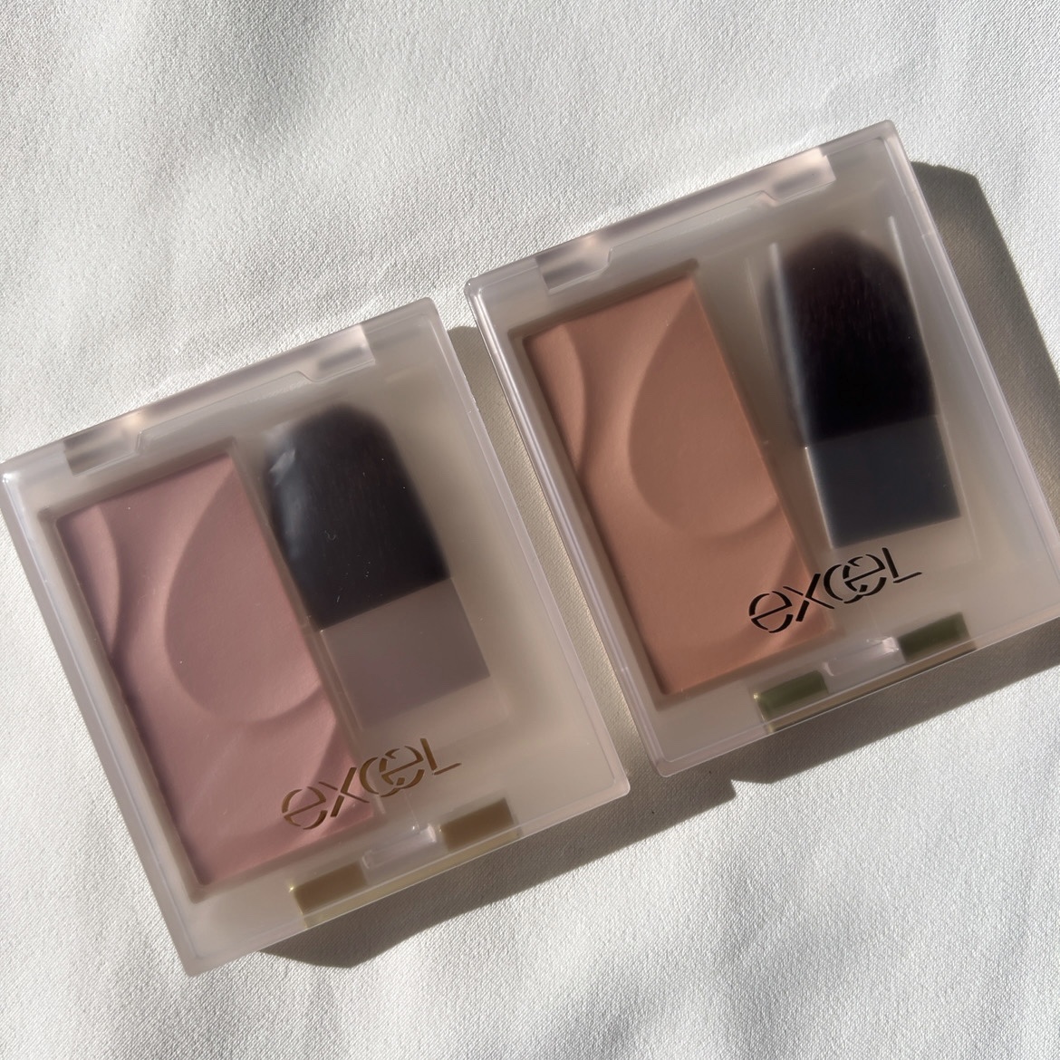 シームレストーン ブラッシュ/excel/パウダーチークを使ったクチコミ（2枚目）