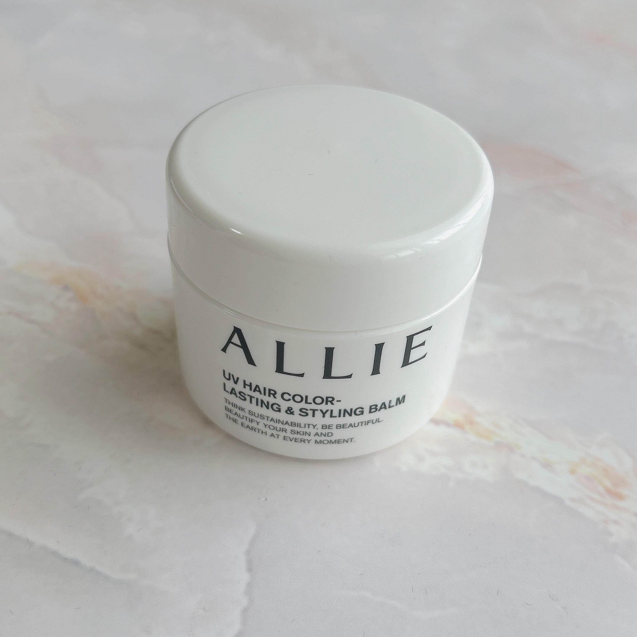 アリィー クロノビューティ UV ヘアカラーラスティング＆スタイリング バーム/アリィー/ヘアバームを使ったクチコミ（2枚目）