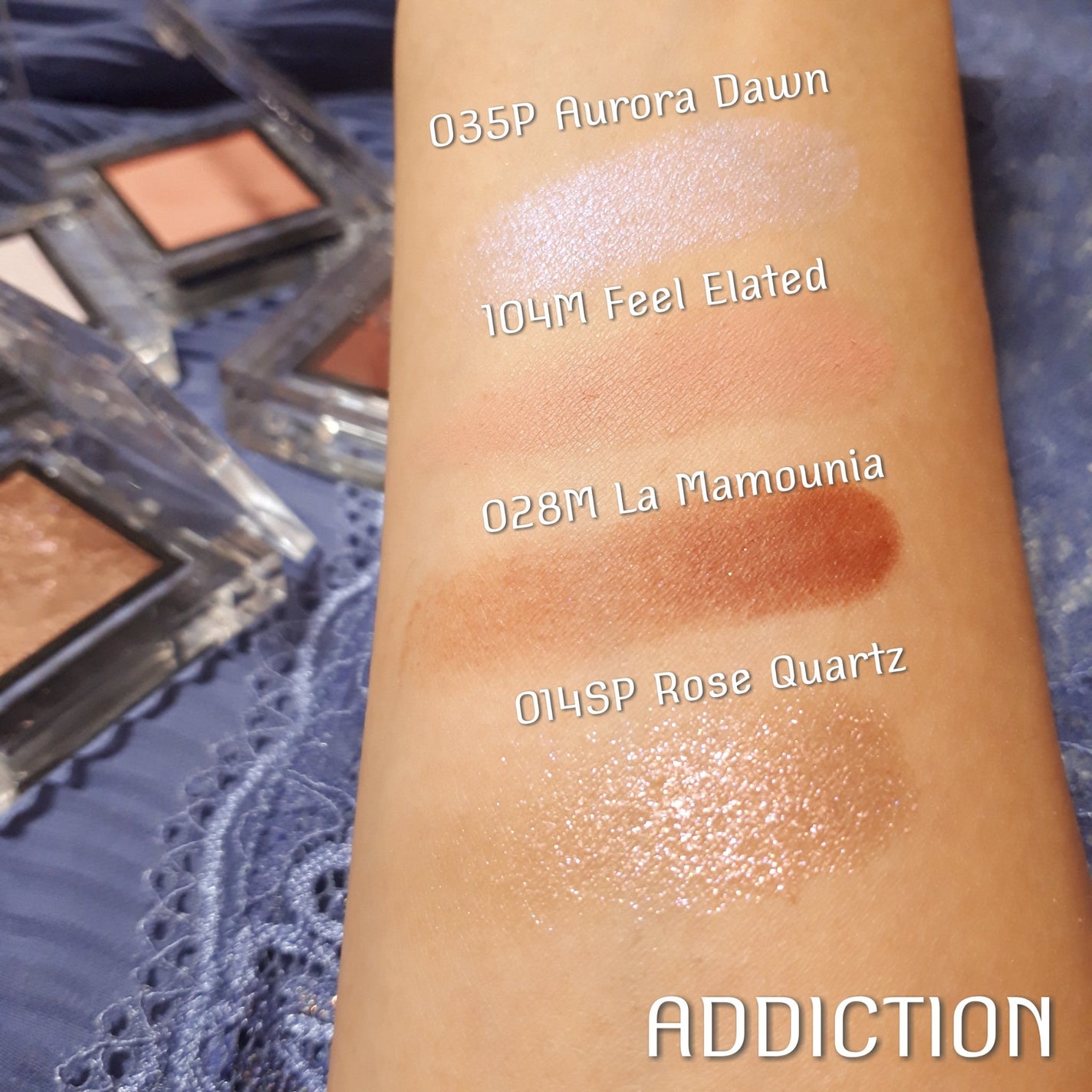 アディクション ザ アイシャドウ スパークル/ADDICTION/単色アイシャドウを使ったクチコミ(2枚目)