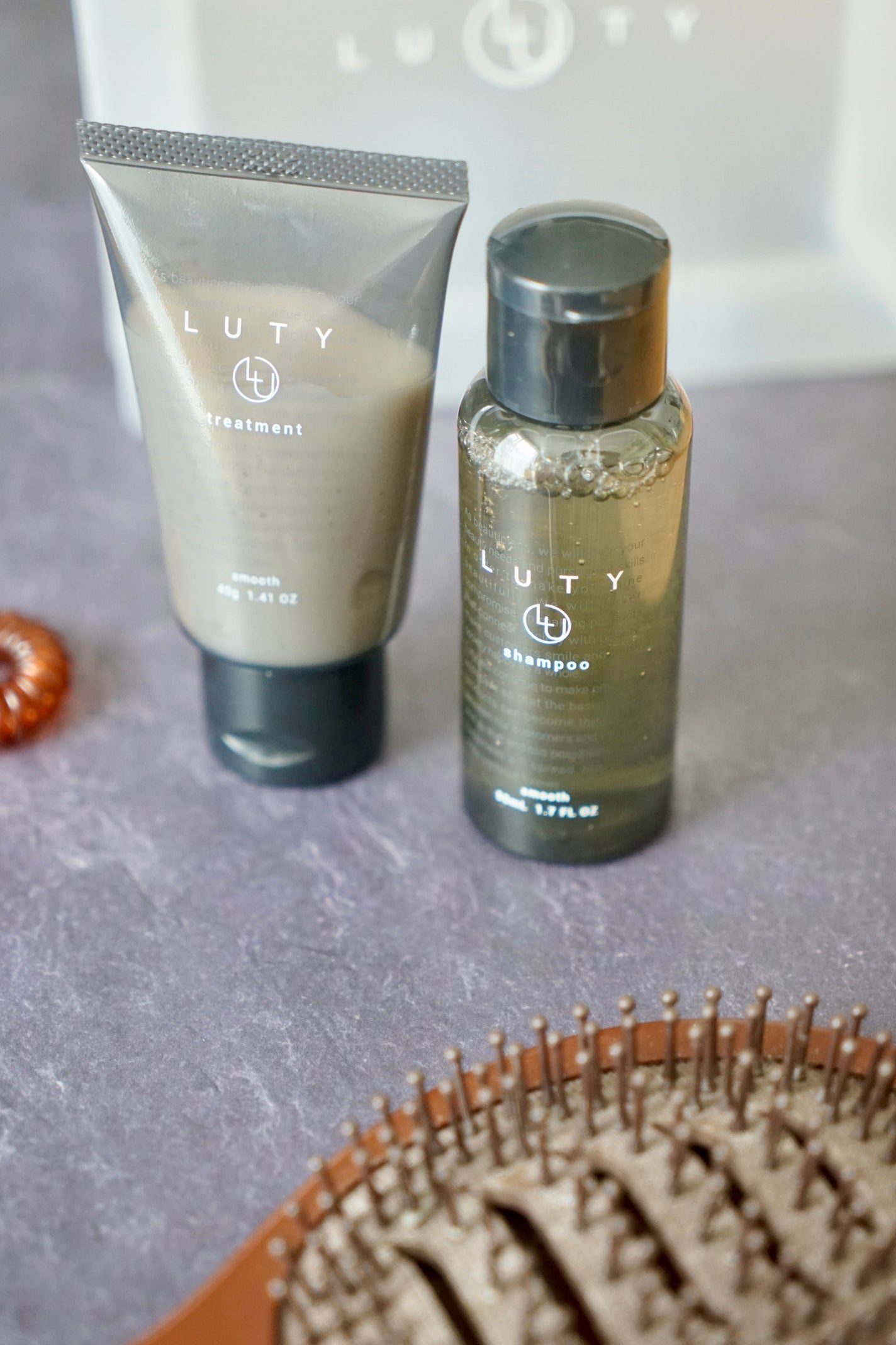 LUTY ルーティー シャンプー・トリートメント 50ml・40g セット/LUTY/トライアルキットを使ったクチコミ(2枚目)