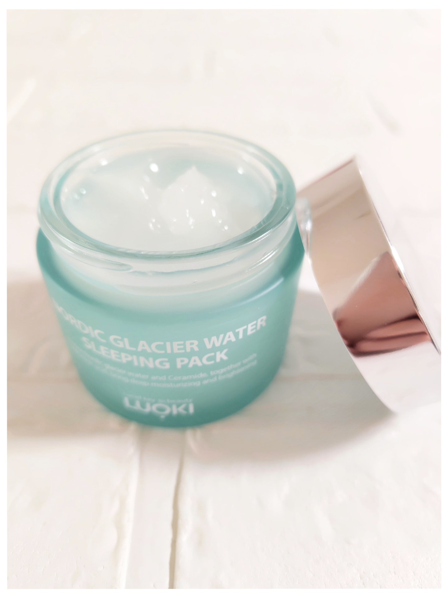 ノルディック氷河水スリーピングパック/LUOKI/フェイスクリームを使ったクチコミ（3枚目）