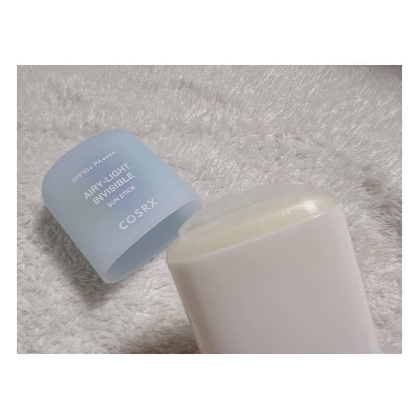 エアリーライト 透明UVスティック/COSRX/日焼け止めスティックを使ったクチコミ（3枚目）