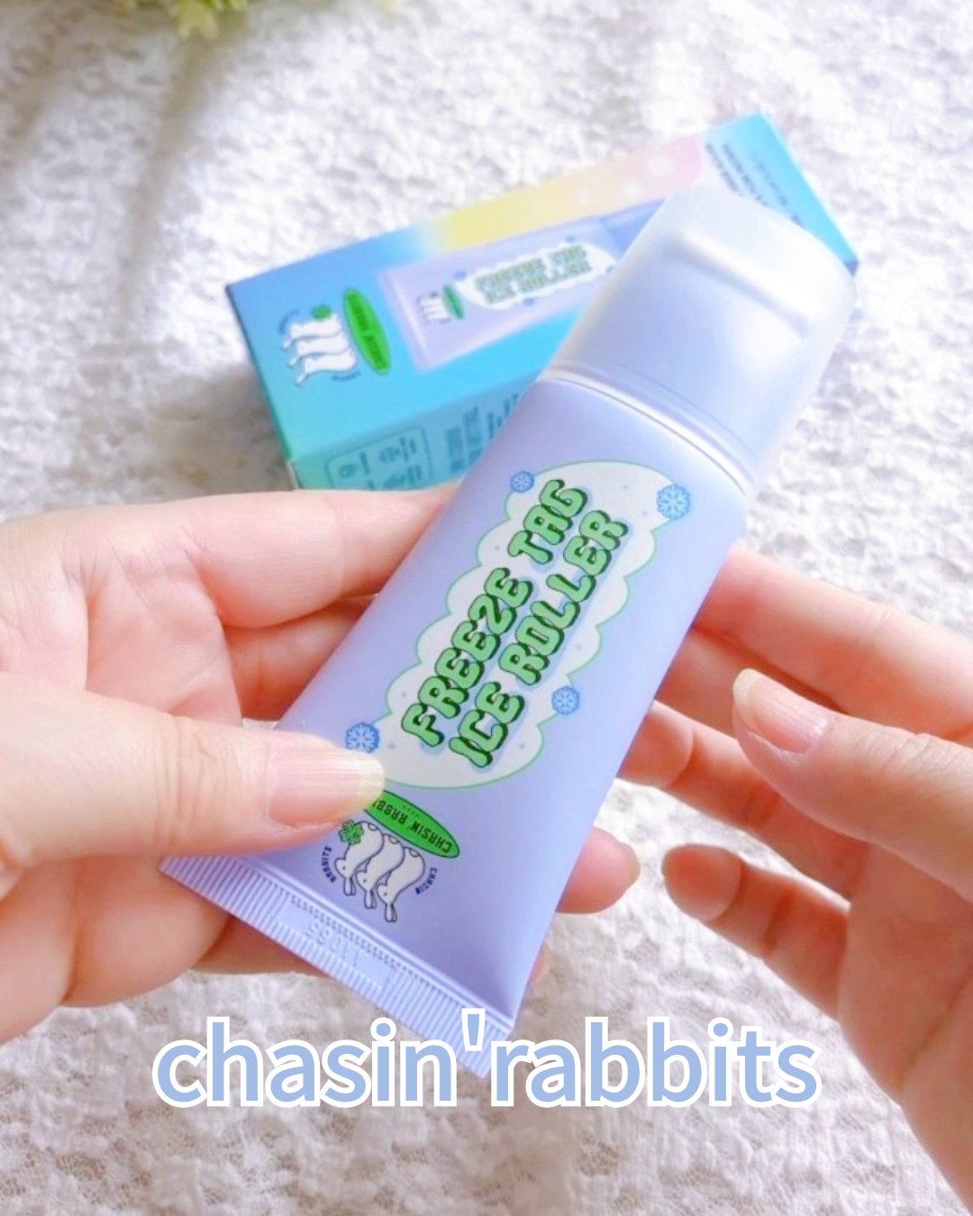 フリーズタグアイスローラー/CHASIN'RABBITS/美容液を使ったクチコミ（1枚目）