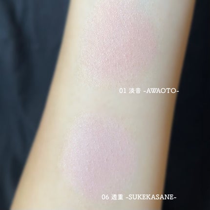 ブラーリング カラー ブラッシュ/SUQQU/パウダーチークを使ったクチコミ(9枚目)