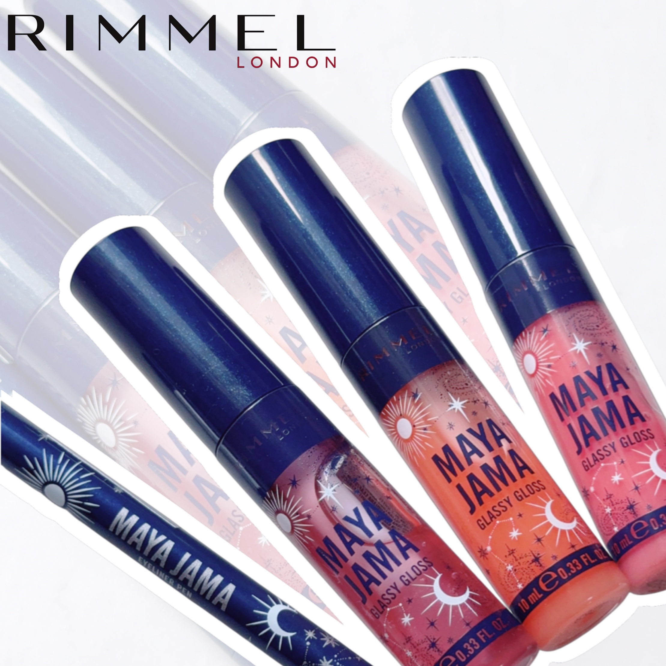 MAYA JAMA グラッシー リップグロス 250 エアー /リンメル ロンドン/リップグロスを使ったクチコミ（1枚目）