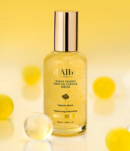 ホワイトトリュフファーストオイルカプセルセラム/ダルバ/美容液を使ったクチコミ(1枚目)
