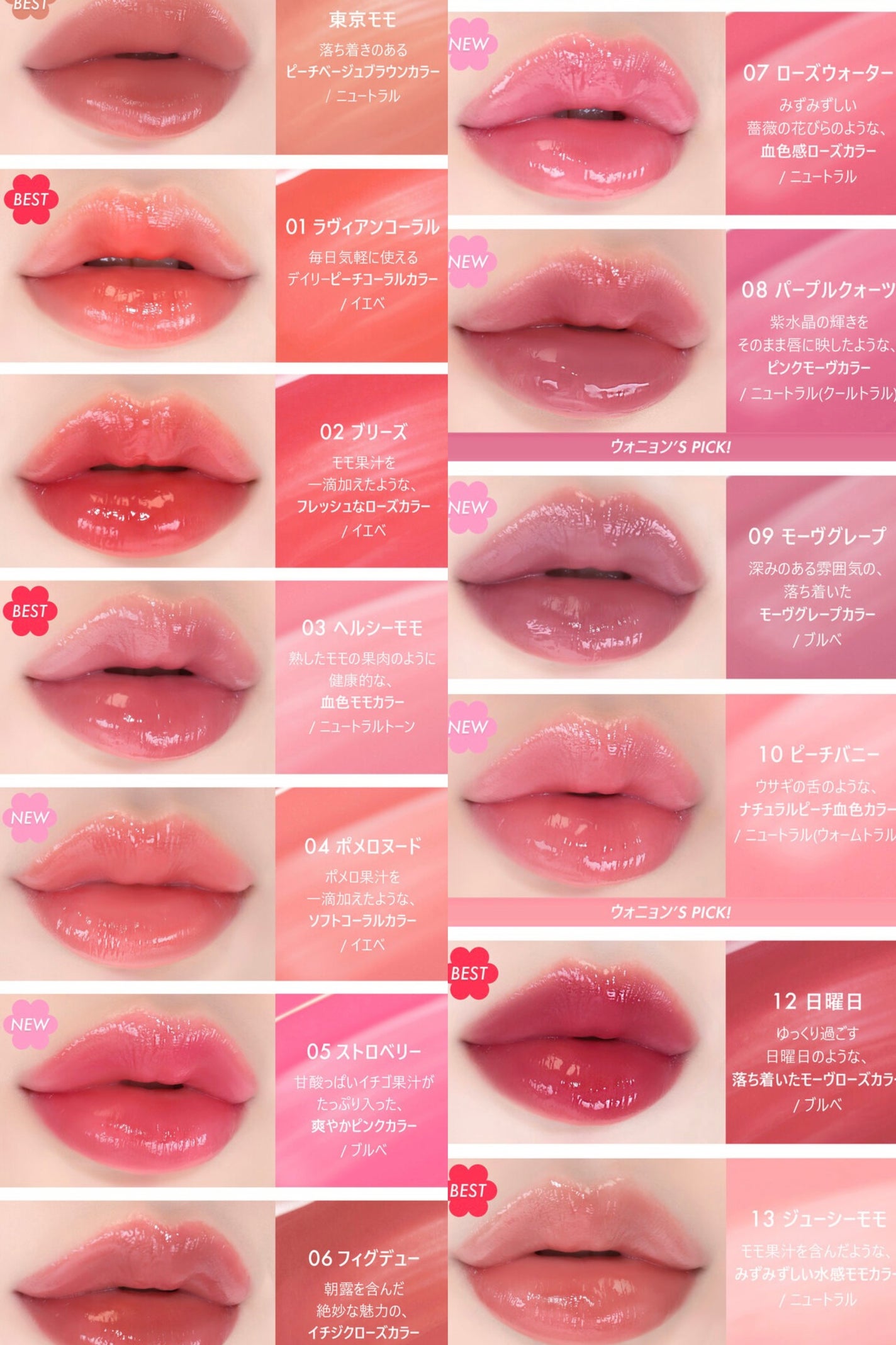 デューティント/AMUSE/リップティントを使ったクチコミ(4枚目)