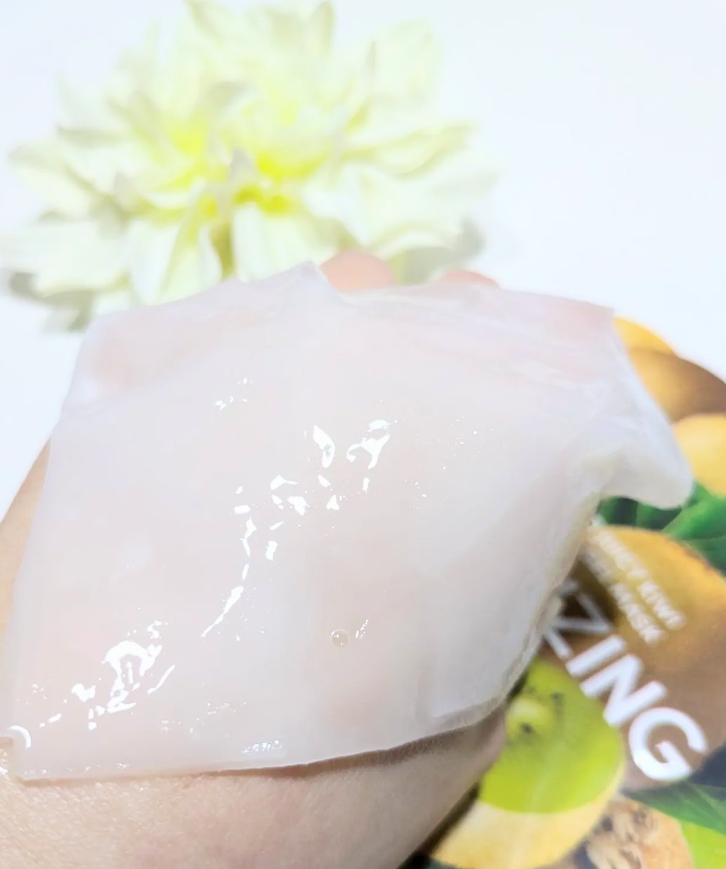 コールドジューシーフレッシュジェルシートマスク/ネイチャーリパブリック/シートマスク・パックを使ったクチコミ（2枚目）