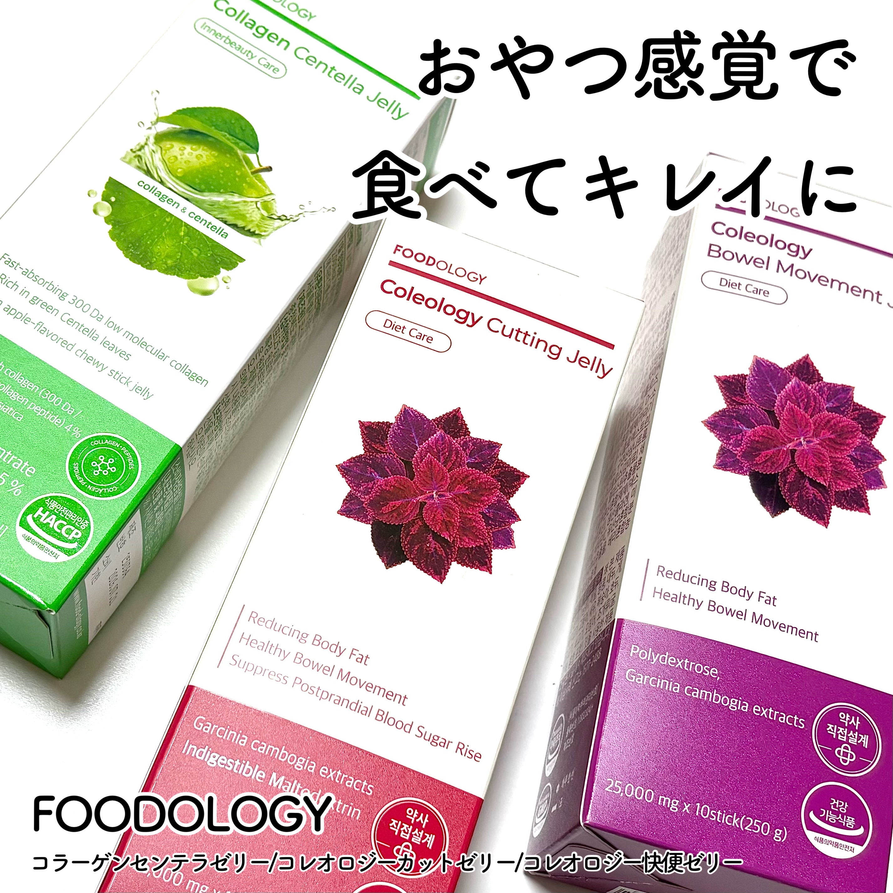 コレオロジーカットゼリー/FOODOLOGY/食品を使ったクチコミ（1枚目）