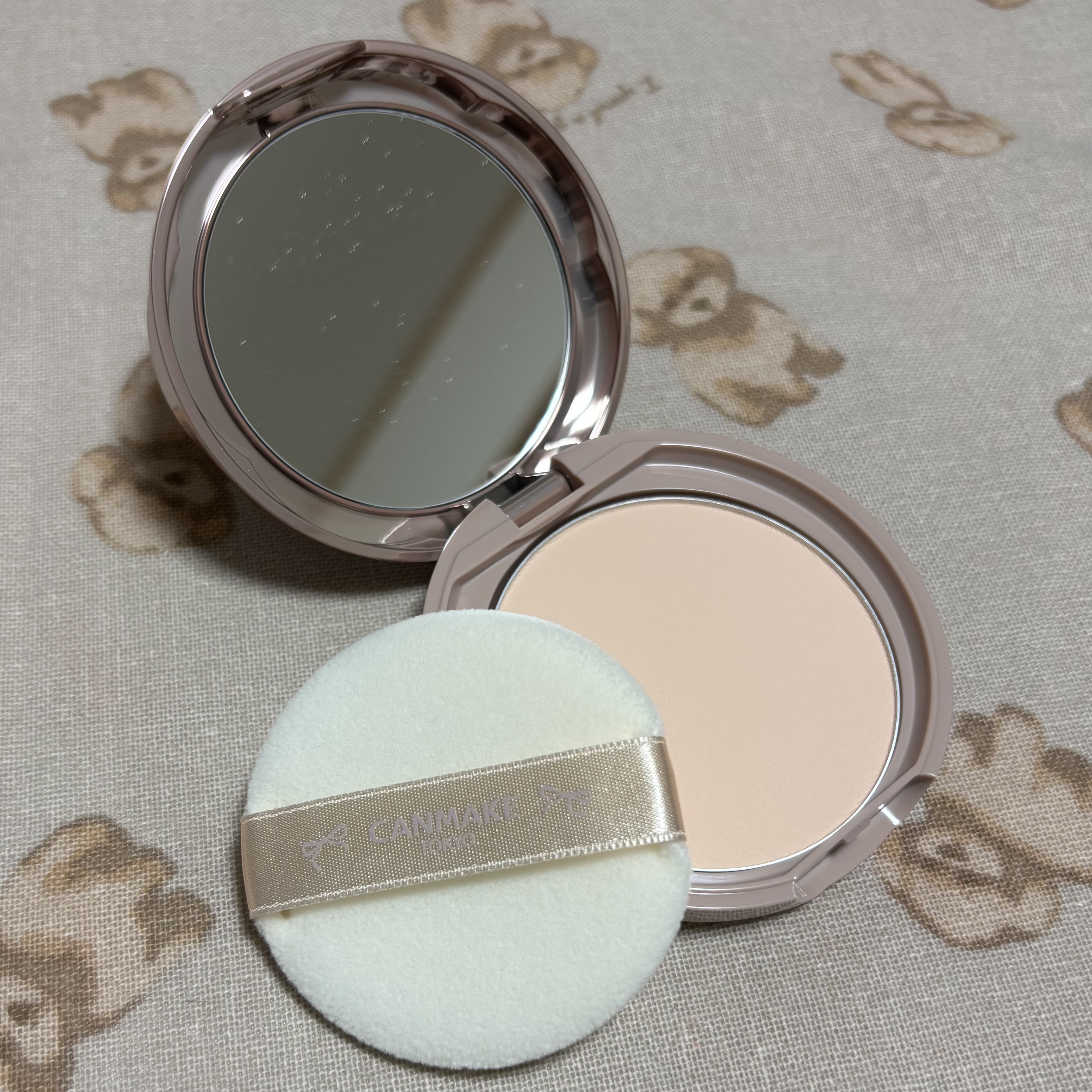 マシュマロフィニッシュパウダー/キャンメイク/プレストパウダーを使ったクチコミ（2枚目）