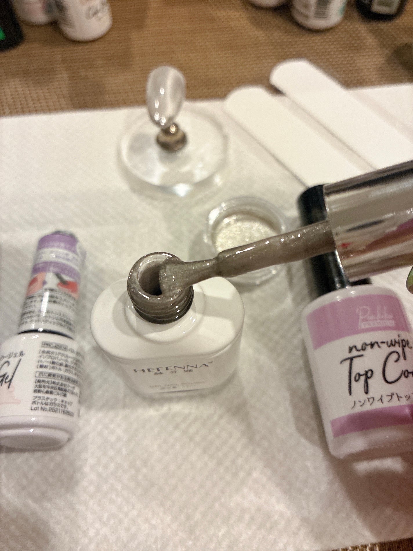 ミラーネイルパウダー/DAISO/ネイル用品を使ったクチコミ(6枚目)