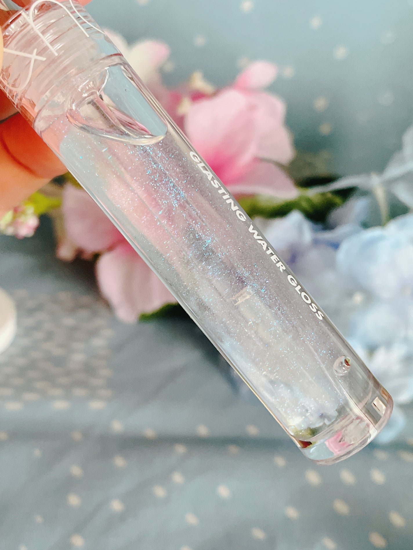 グラスティングウォーターグロス/rom&nd/リップグロスを使ったクチコミ(5枚目)