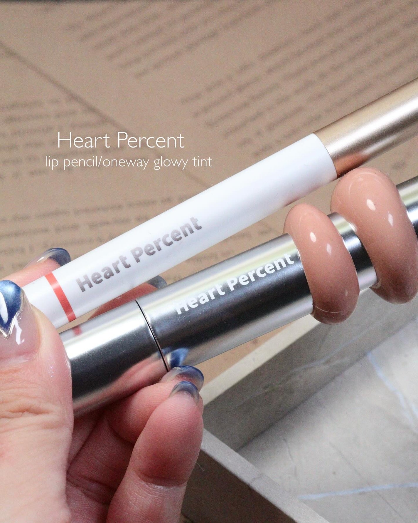 ドットオンムードリップペンシル/Heart Percent/リップライナーを使ったクチコミ(2枚目)