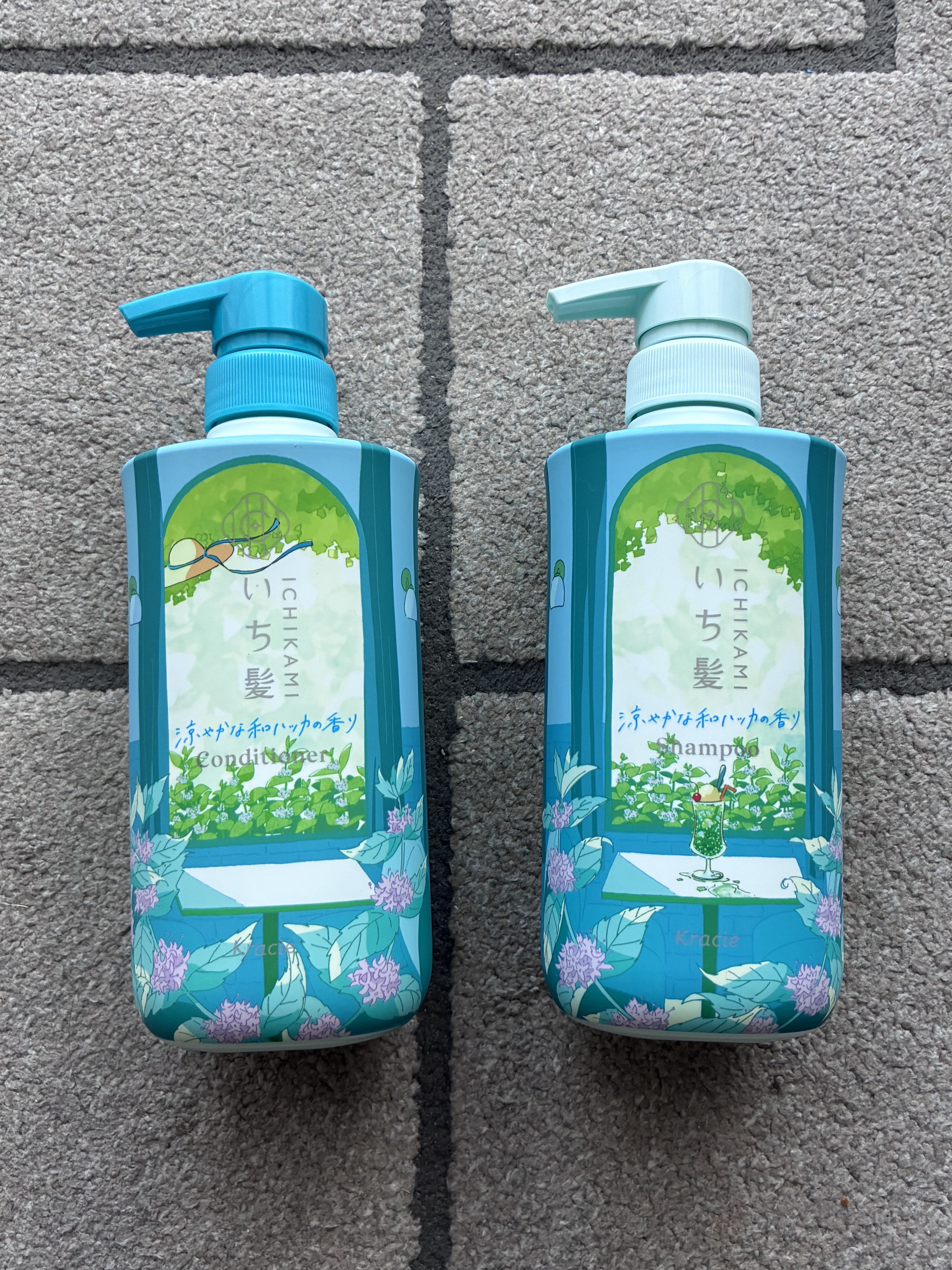 いち髪　シャンプー＆コンディショナー（涼やかな和ハッカの香り）/いち髪/市販シャンプーを使ったクチコミ（2枚目）