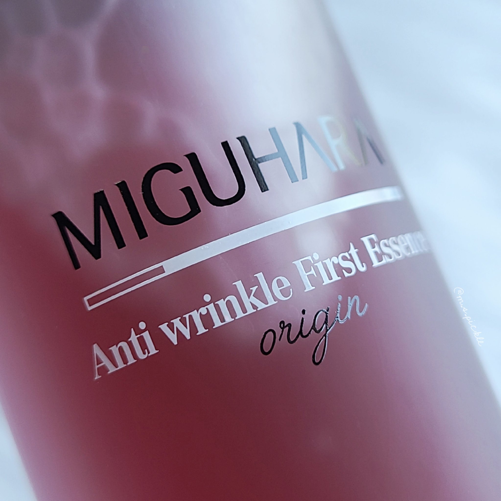 アンチリンクルファーストエッセンスオリジン/MIGUHARA/化粧水を使ったクチコミ（2枚目）