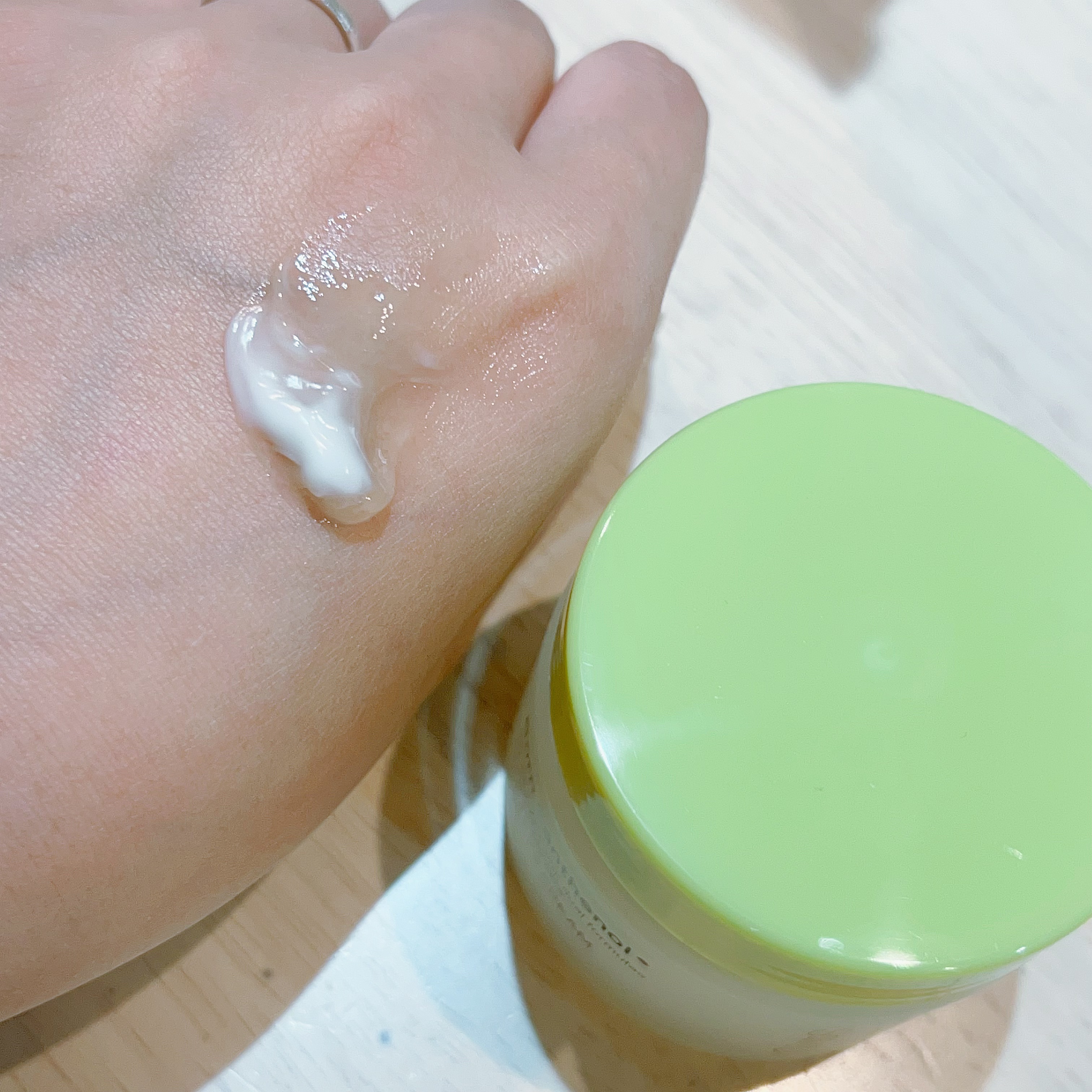 ボーンパンテノールマイレシピクリーム/SAM'U/フェイスクリームを使ったクチコミ（3枚目）