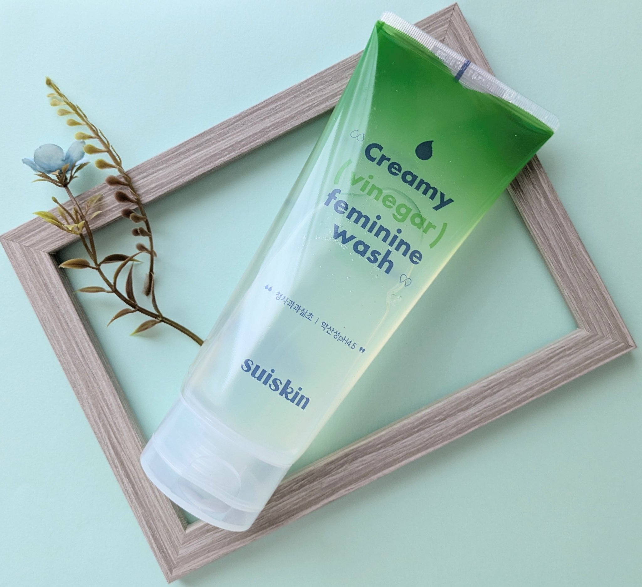 クリーミービネガーフェミニンウォッシュ/suiskin/ボディソープを使ったクチコミ（1枚目）
