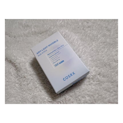 エアリーライト 透明UVスティック/COSRX/日焼け止めスティックを使ったクチコミ(5枚目)