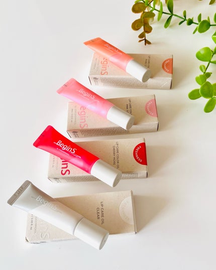 Lip Care Color Oil/BeginS by JUNGSAEMMOOL/リップオイルを使ったクチコミ(10枚目)