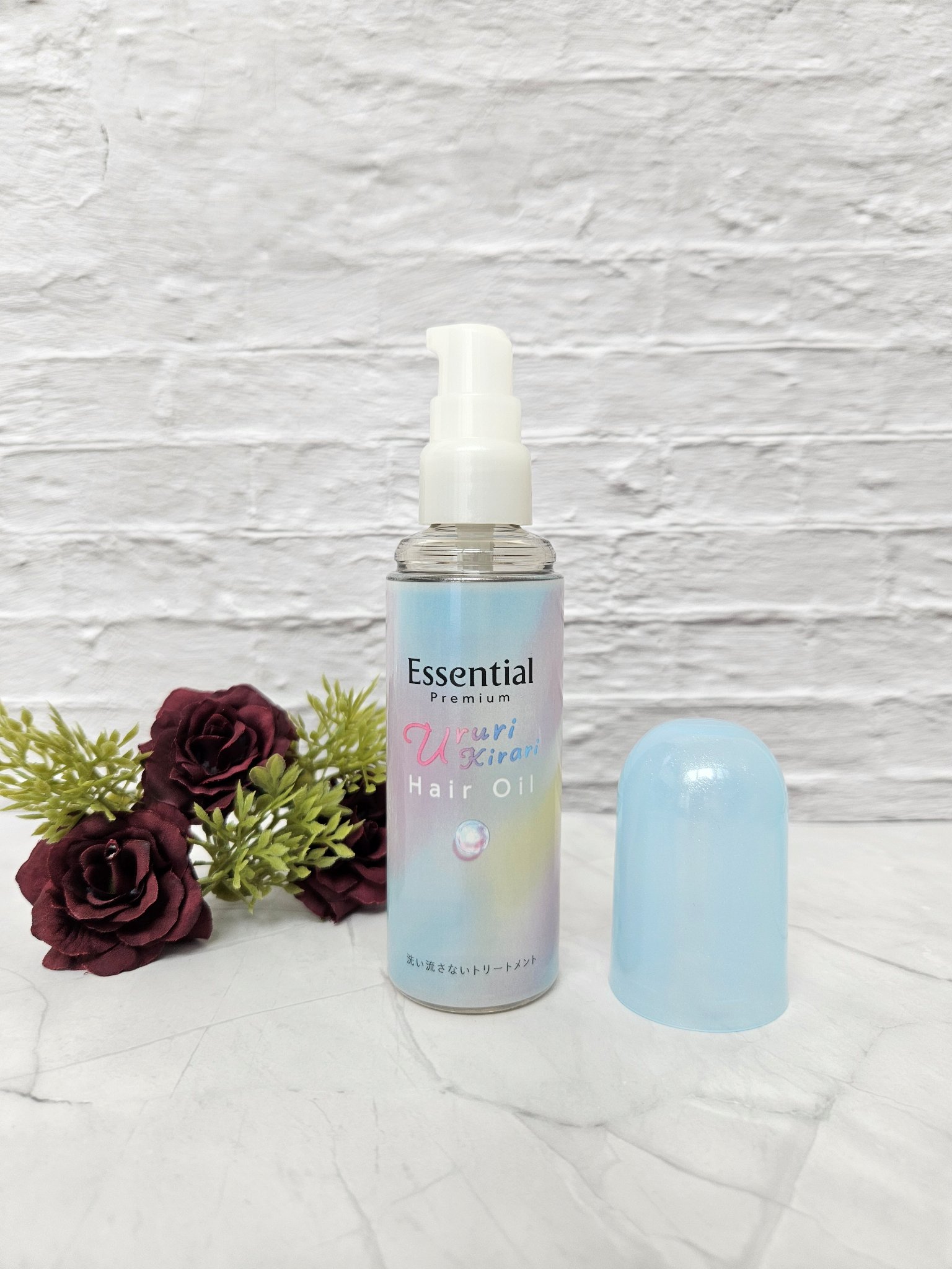 エッセンシャル プレミアム うるりキラリオイル/エッセンシャル/ヘアオイルを使ったクチコミ（2枚目）