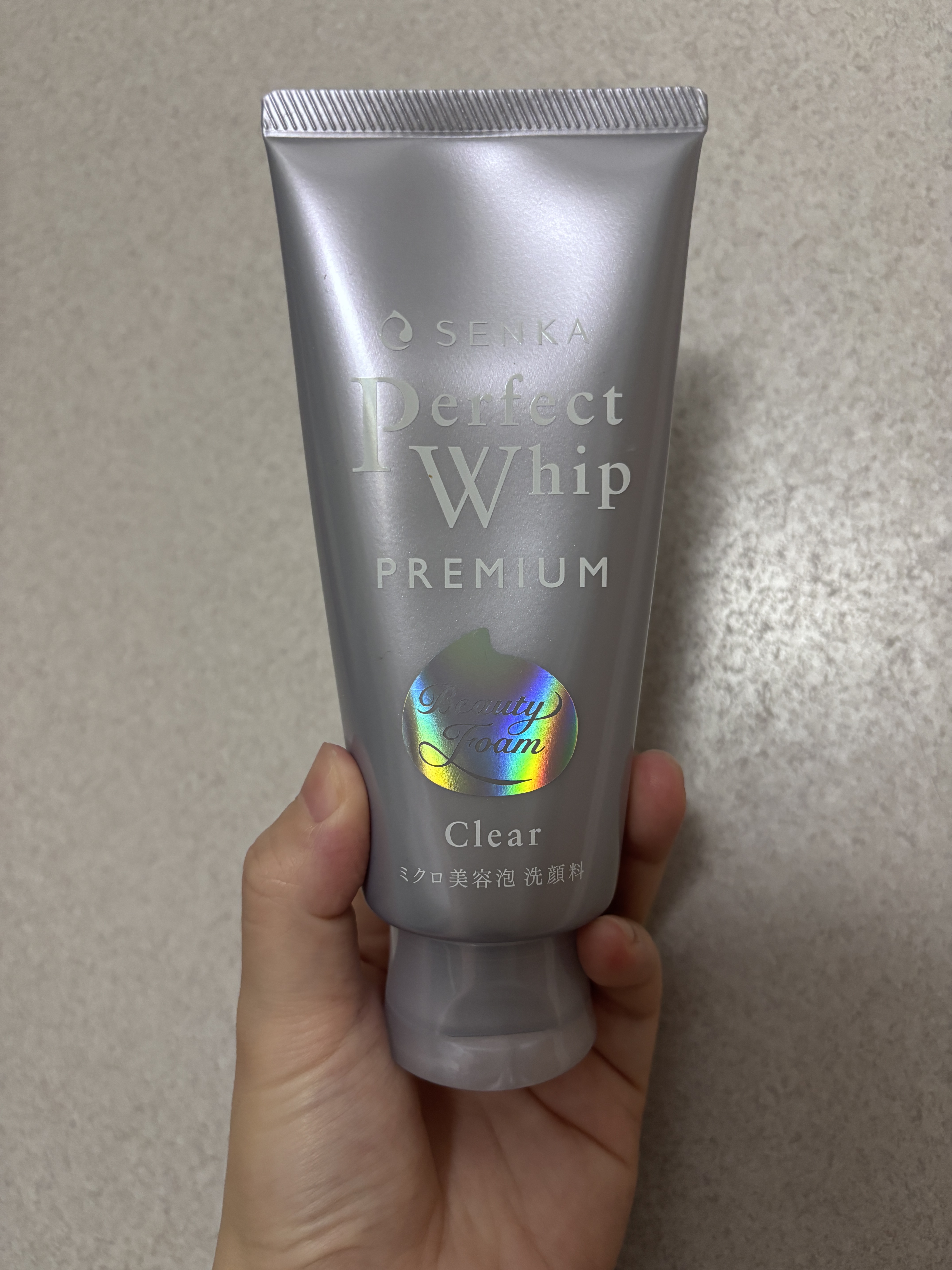 センカ　プレミアムパーフェクトホイップクリア　（医薬部外品）/SENKA（専科）/洗顔フォームを使ったクチコミ（1枚目）