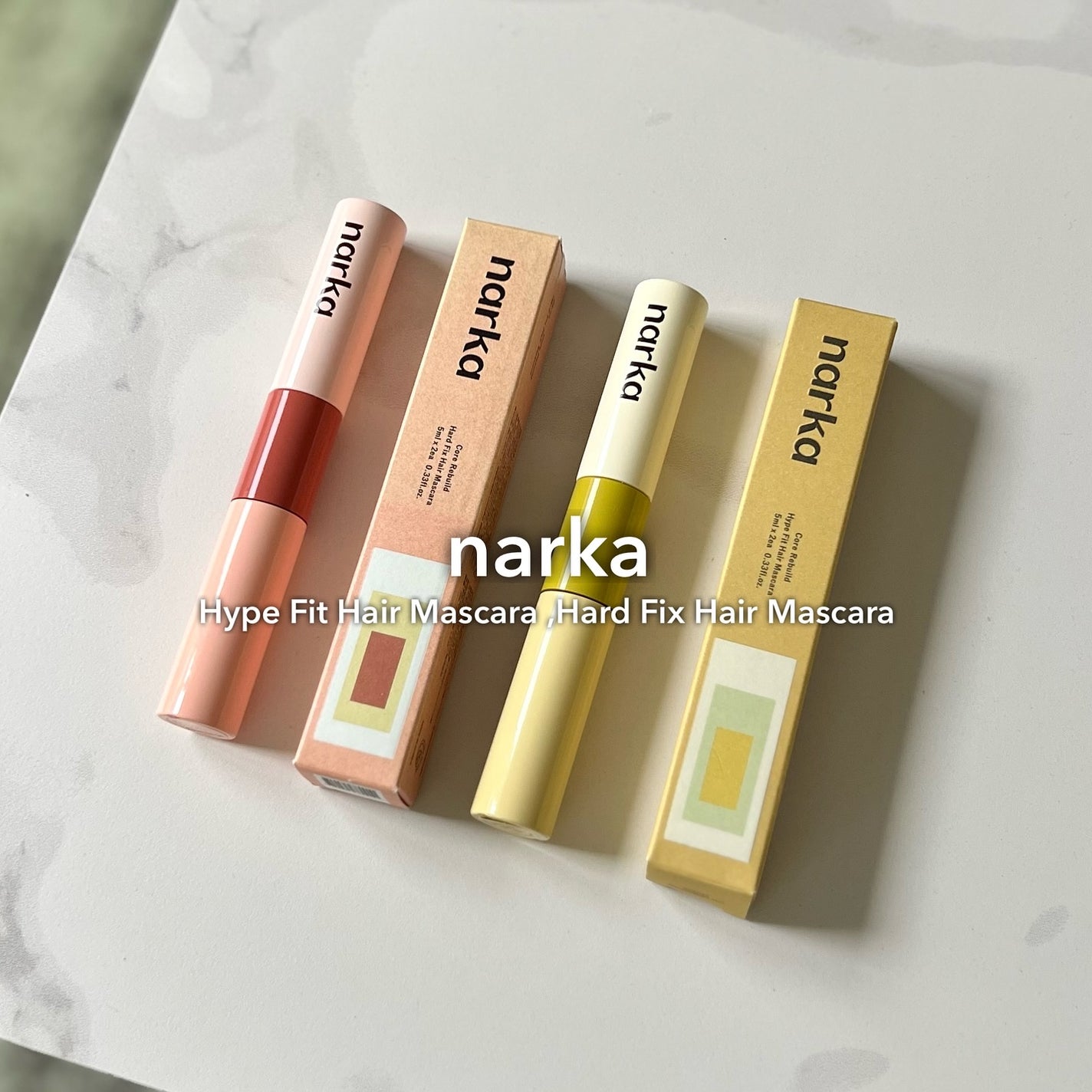 ハイプフィットヘアマスカラ/narka/その他スタイリングを使ったクチコミ(1枚目)