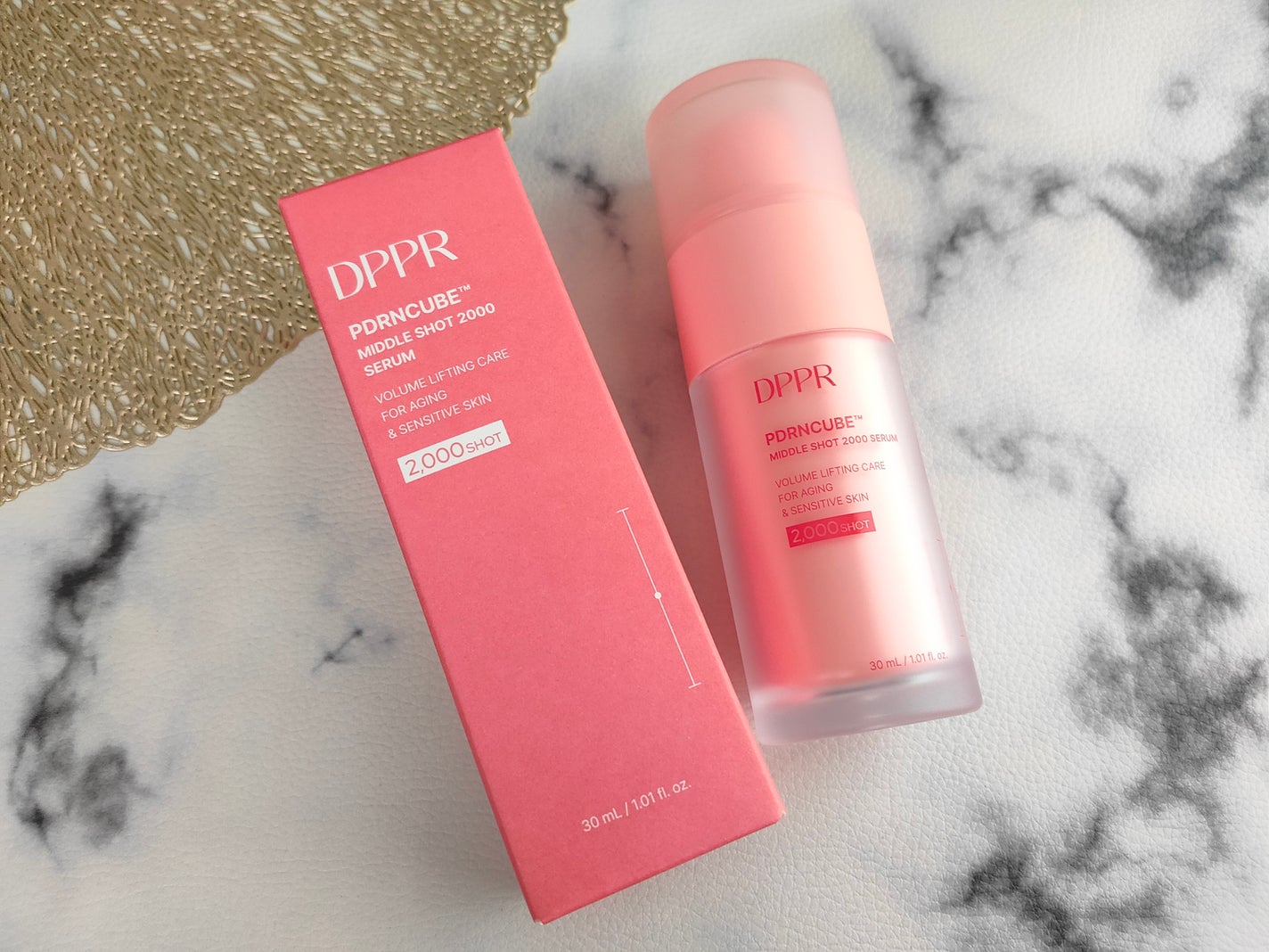 PDRNキューブミドルショット2000セラム/DPPR/美容液を使ったクチコミ(1枚目)