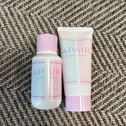 アンドペア コントロール リペア 2in1 シャンプー&ヘアトリートメント/&PAIR/市販シャンプーを使ったクチコミ(1枚目)