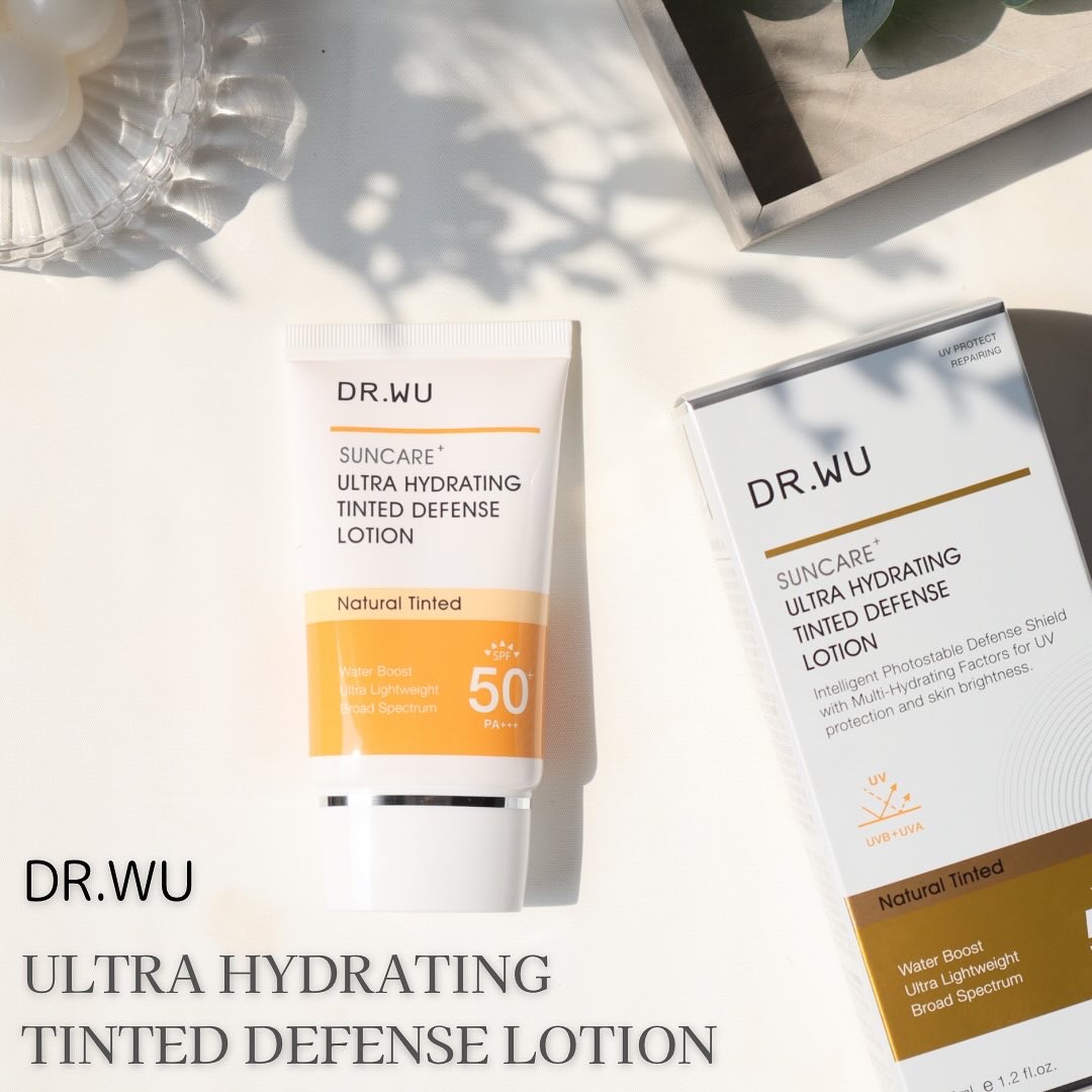サンスクリーン+モイスト（色付き）＜日焼け止め＞/DR.WU/日焼け止めローションを使ったクチコミ（1枚目）