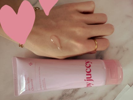 Gooseberry AHA Jelly Cleanser/By Juccy/クレンジングジェルを使ったクチコミ(3枚目)