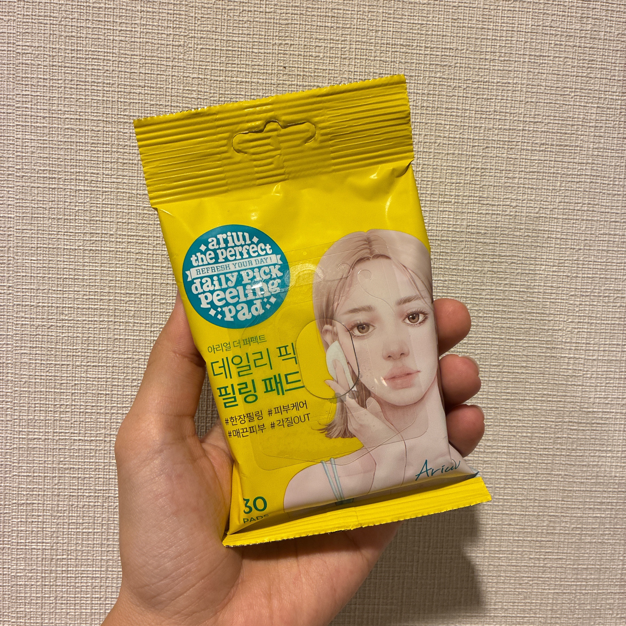 アリウル ザ パーフェクト デイリーピック ピーリング パッド/Ariul/トナーパッドを使ったクチコミ（1枚目）