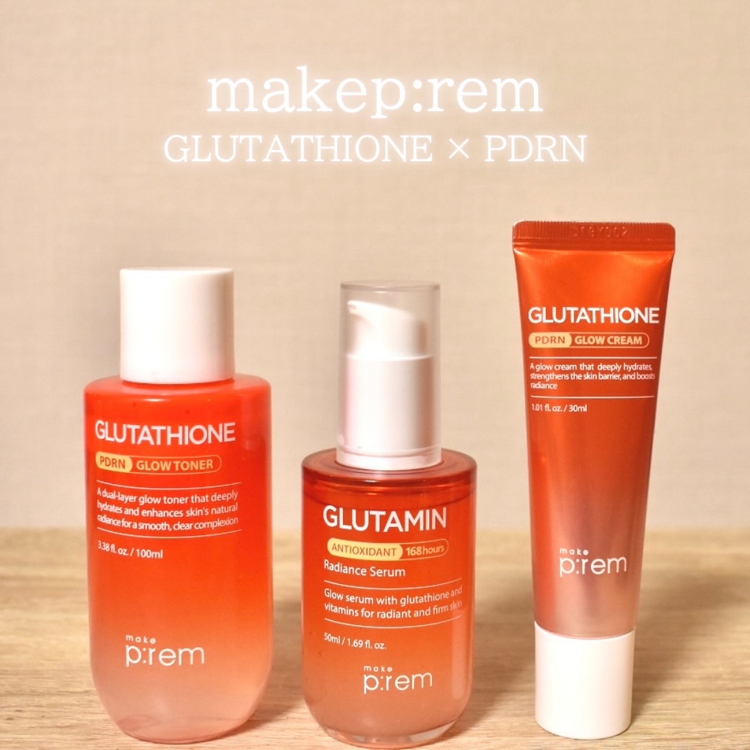 グルタミン抗酸化光彩セラム/make prem/美容液を使ったクチコミ（1枚目）