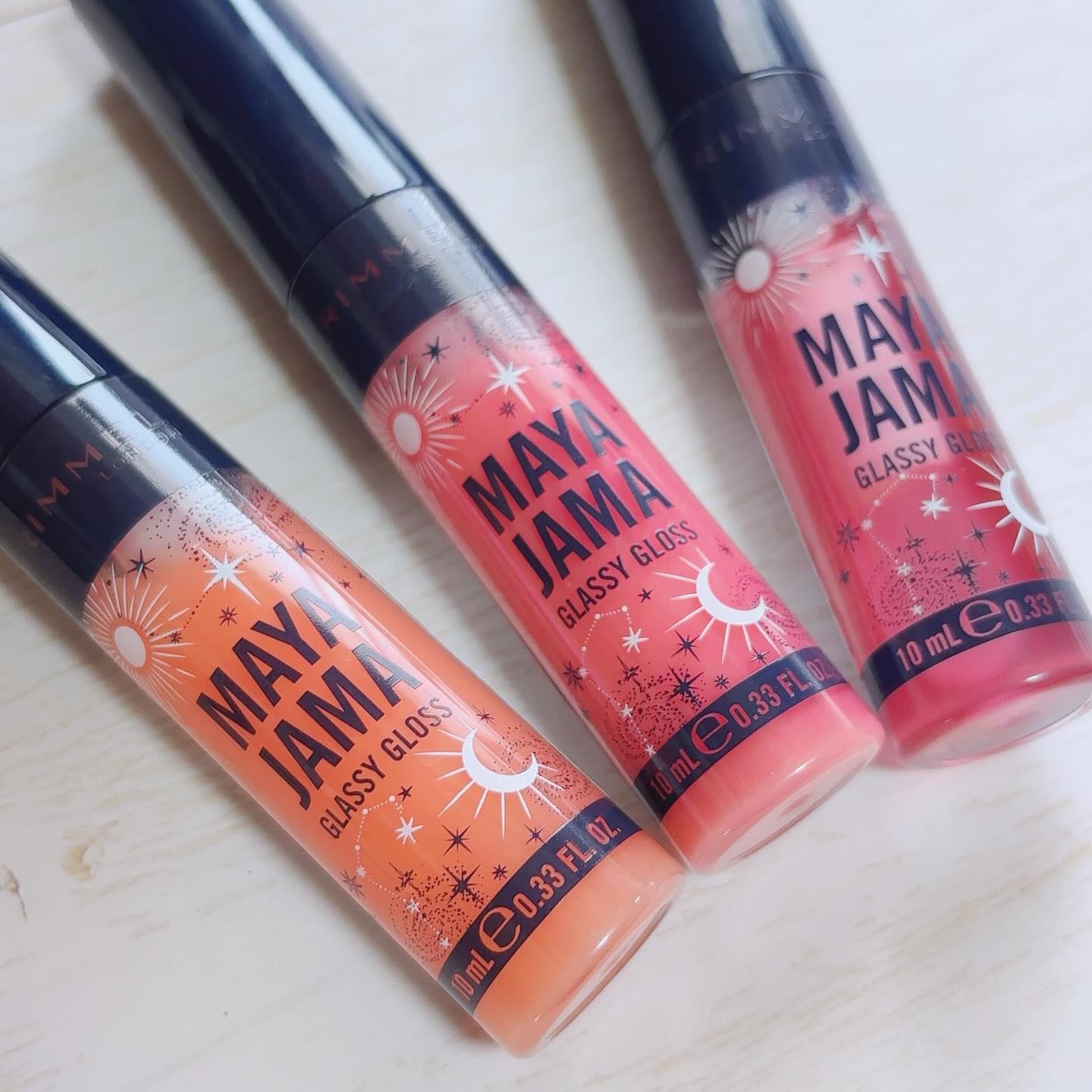 MAYA JAMA グラッシー リップグロス/リンメル ロンドン/リップグロスを使ったクチコミ（2枚目）