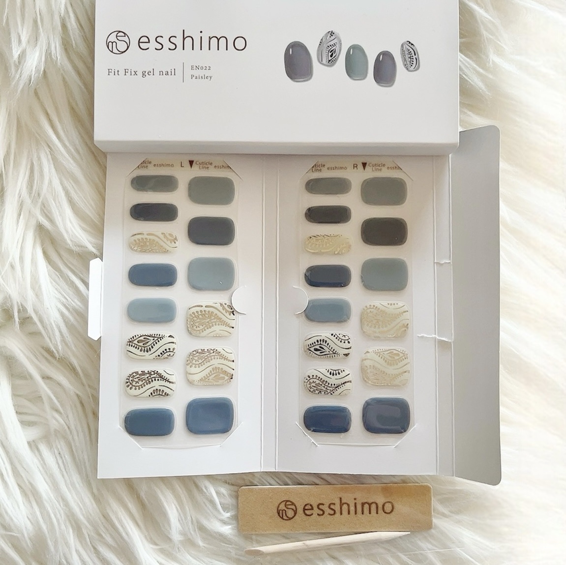 フィットフィックスジェルネイル/esshimo/ネイルシールを使ったクチコミ（2枚目）