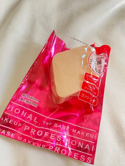 バリュースポンジ ダイヤ型 タイプM 6P/ロージーローザ/パフ・スポンジを使ったクチコミ(1枚目)