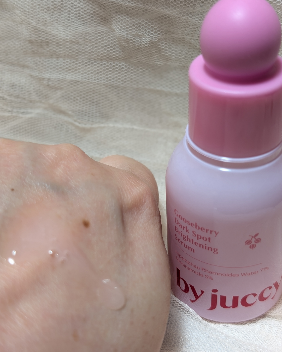 Gooseberry Dark Spot Brightening Serum/By Juccy/美容液を使ったクチコミ（3枚目）