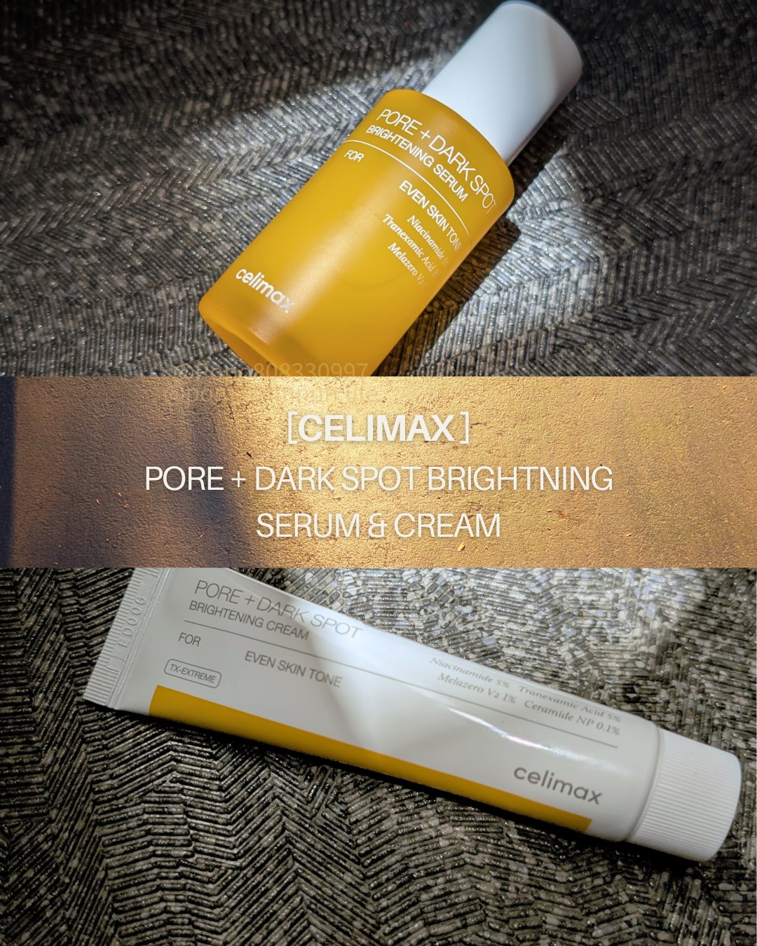 #PR #提供
商品も中の人も素晴らしいと噂で聞いていたcelimax様とご縁がありとても嬉しく思います🥰
そんなcelimax様からご提供いただいたのは…
ポアダークスポットブライトニングシリーズから
ポア ブライトニング シミケアセラ