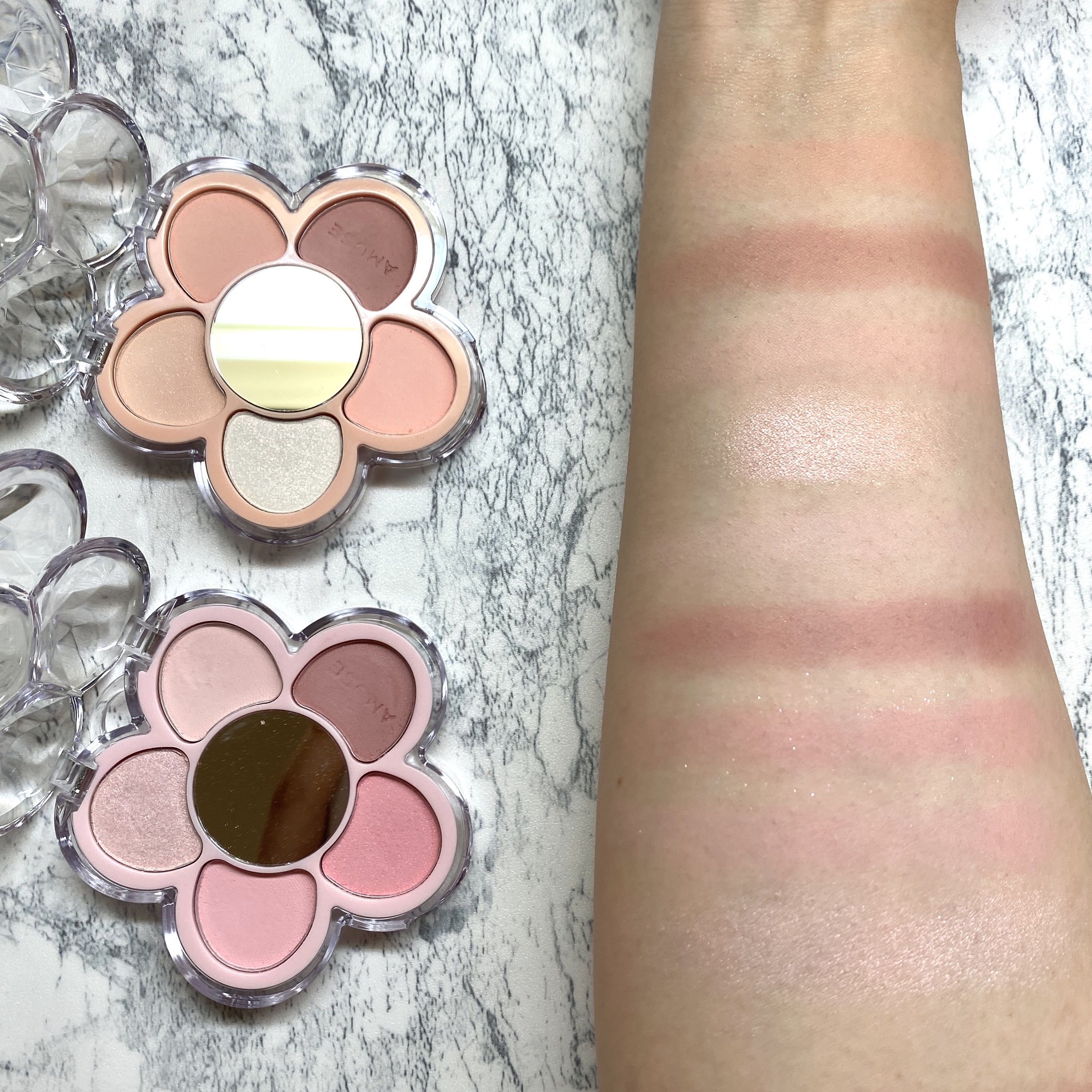 フローラアイパレット/AMUSE/アイシャドウを使ったクチコミ（3枚目）