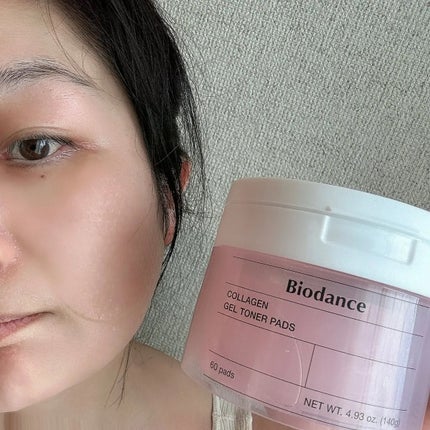 コラーゲンゲルトナーパッド/Biodance/トナーパッドを使ったクチコミ(4枚目)