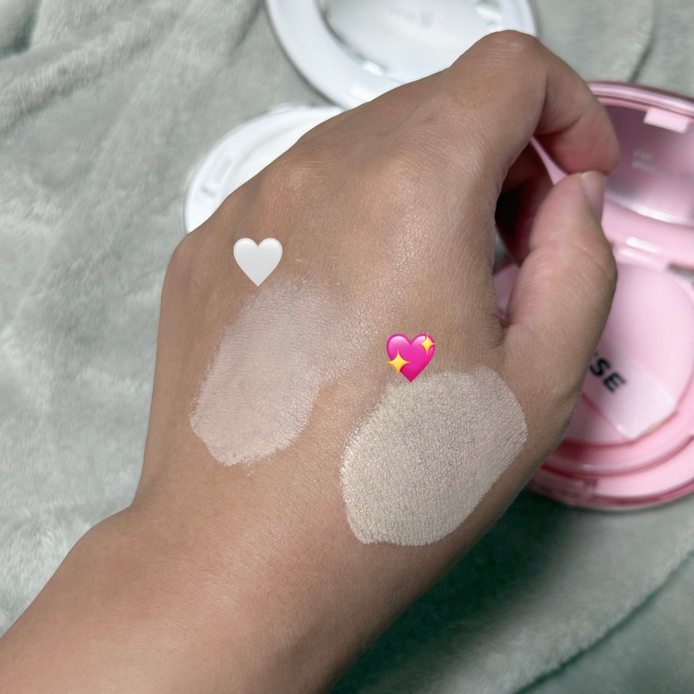 デューパワーヴィーガンクッション/AMUSE/クッションファンデーションを使ったクチコミ(4枚目)